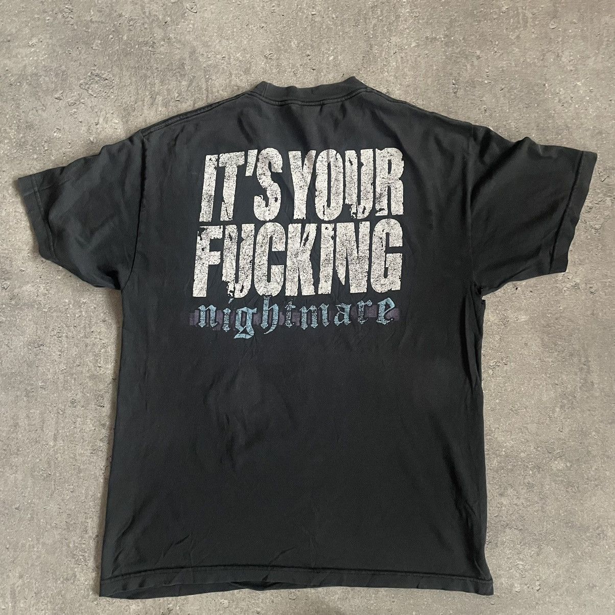 Band Tees × Vintage Avenged Sevenfold Tour T Shirt Adult Black Nightmare Size US L / EU 52-54 / 3 - 6 Thumbnail