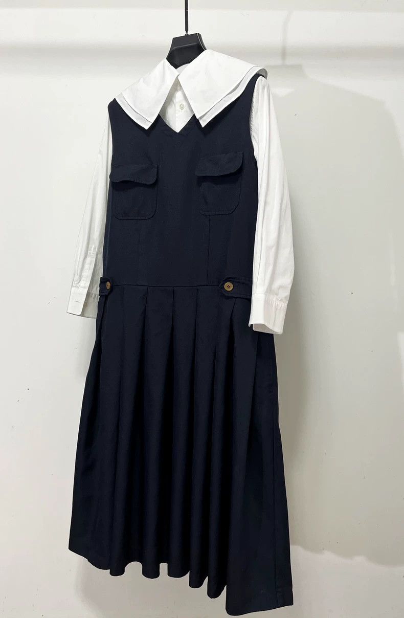 Comme des Garcons Comme Des Garcons JK pleated suspender skirt Size S / US 4 / IT 40 - 2 Thumbnail