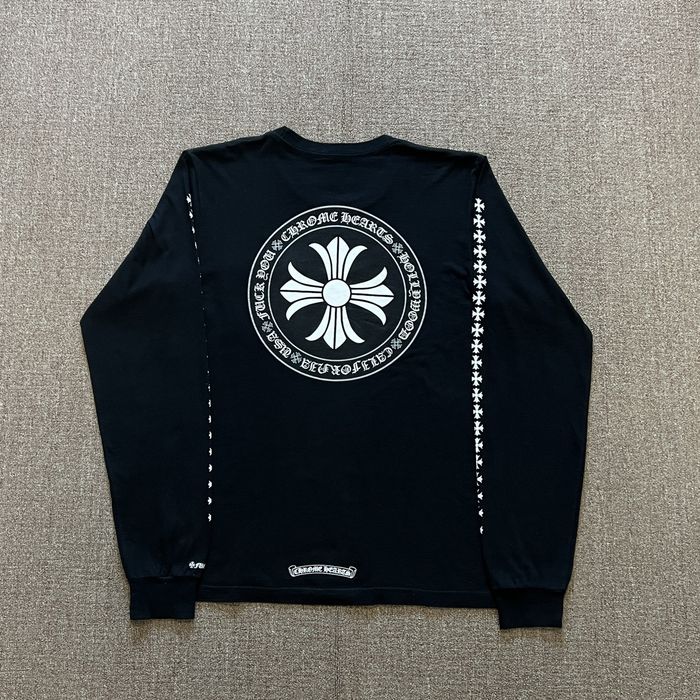 Chrome Hearts Very Rare chrome heart long sleeve, Grailed