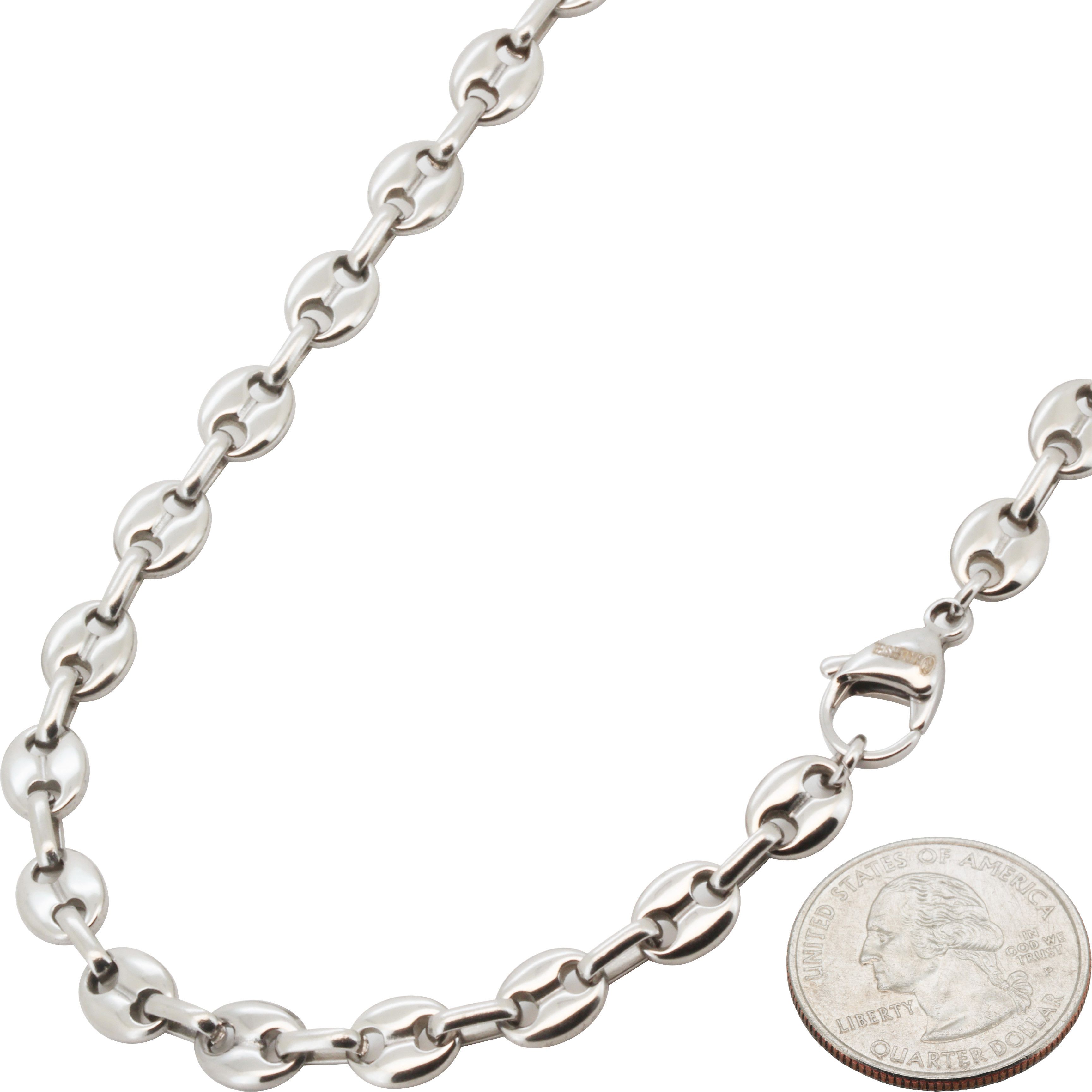 Other 316L Stainless Steel 6.5mm Mariner Chain Necklace 24” Size ONE SIZE - 2 Thumbnail