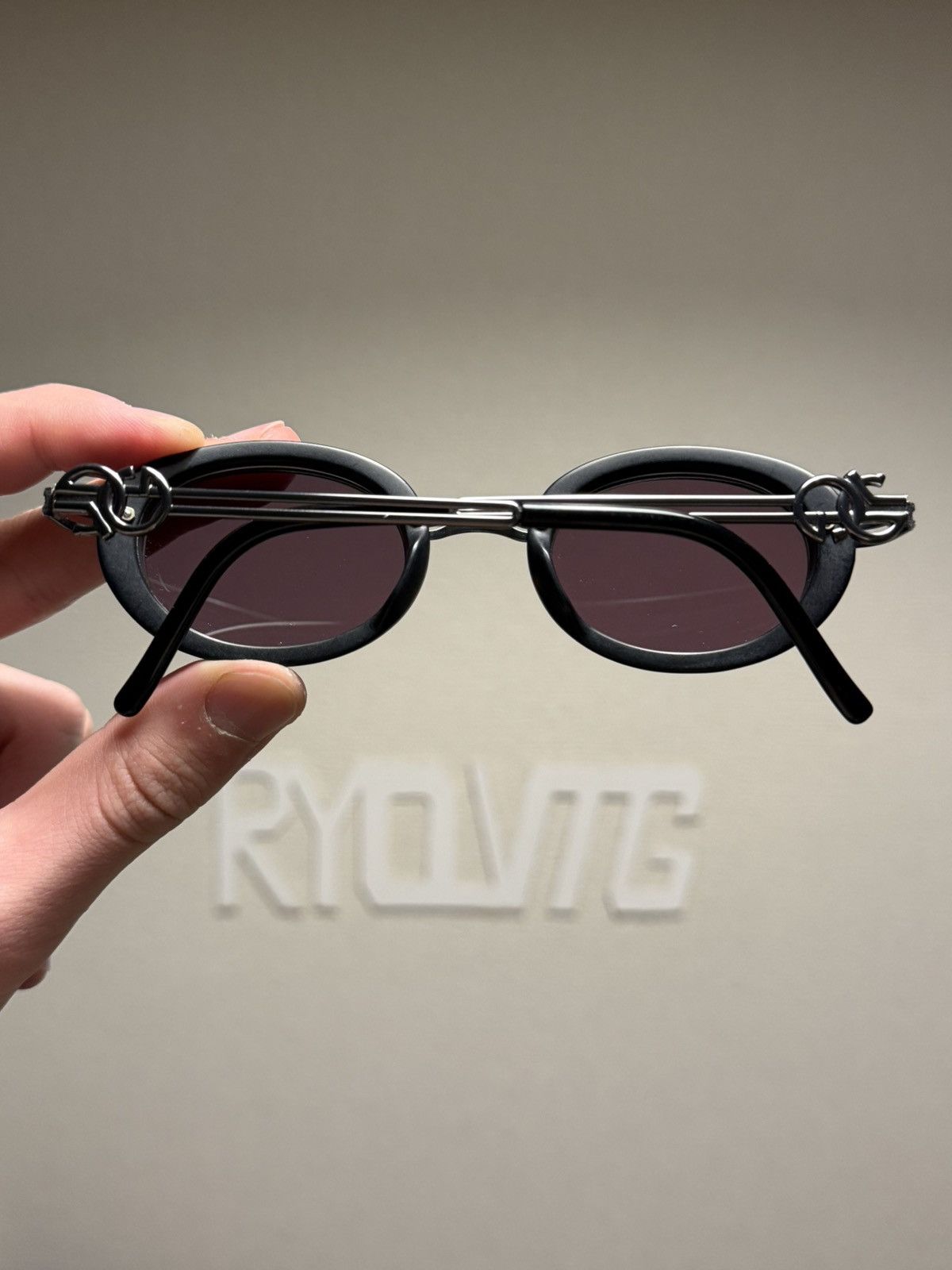 Jean Paul Gaultier Jean Paul Gaultier Layered Industrial Sunglasses Size ONE SIZE - 5 Thumbnail
