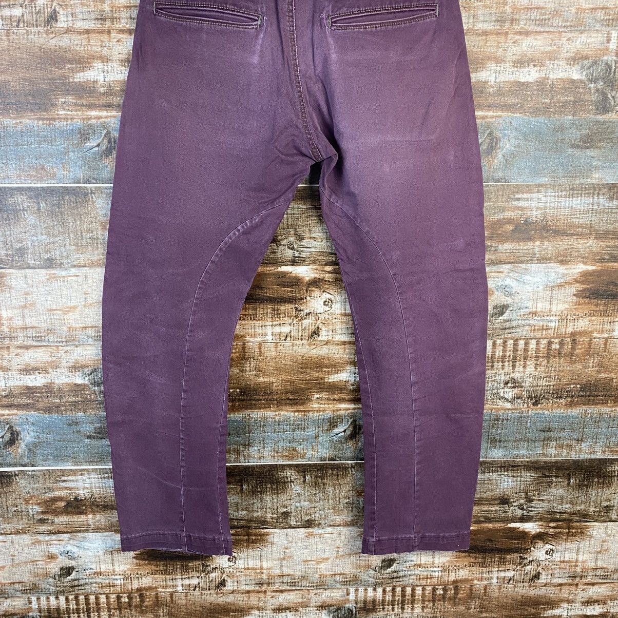 Japanese Brand DL G Ground Purple Cargo Multipocket Pants #C1001 Size US 33 - 17 Thumbnail