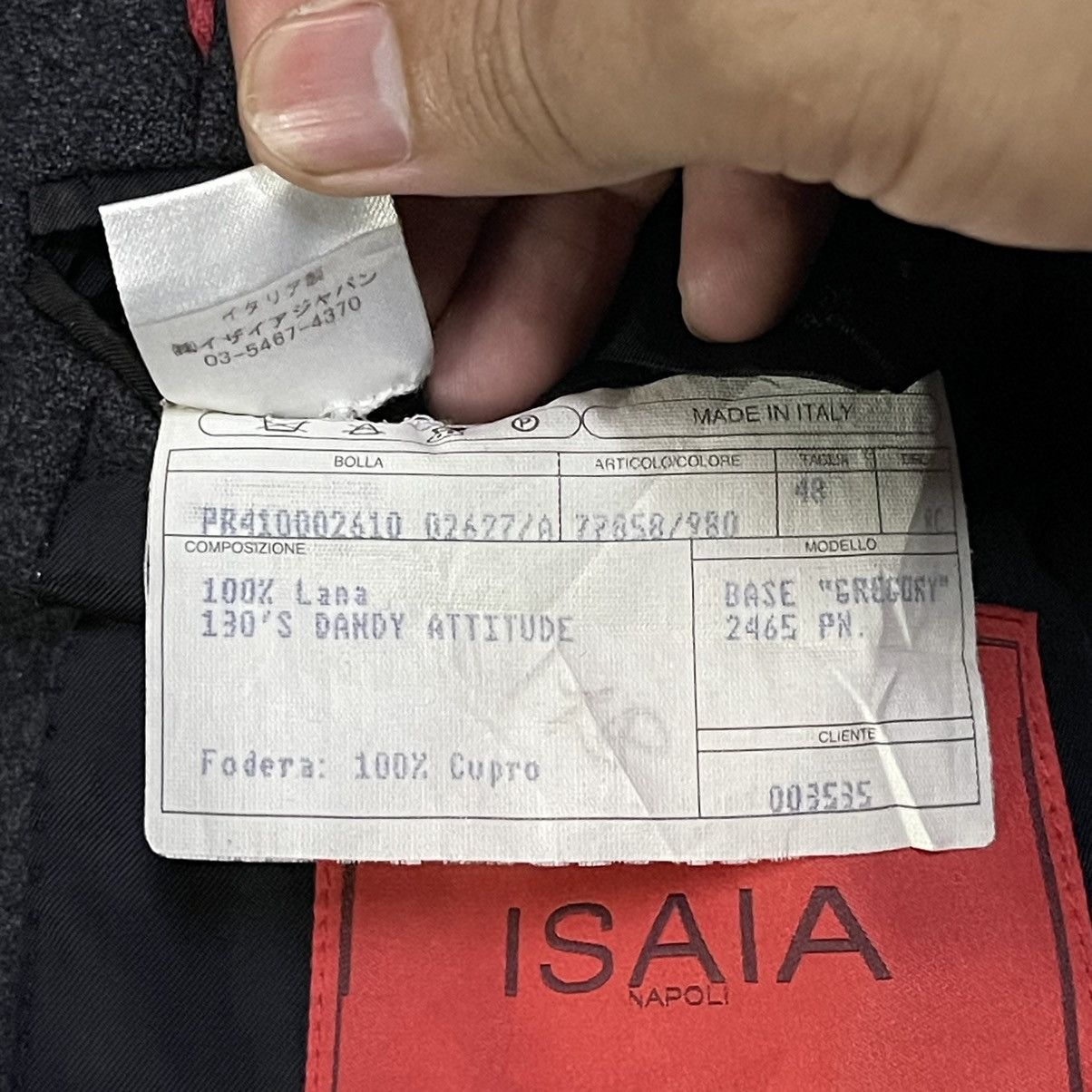 Isaia Isaia Napoli Wool Double Breasted Blazer Size US M / EU 48-50 / 2 - 12 Thumbnail