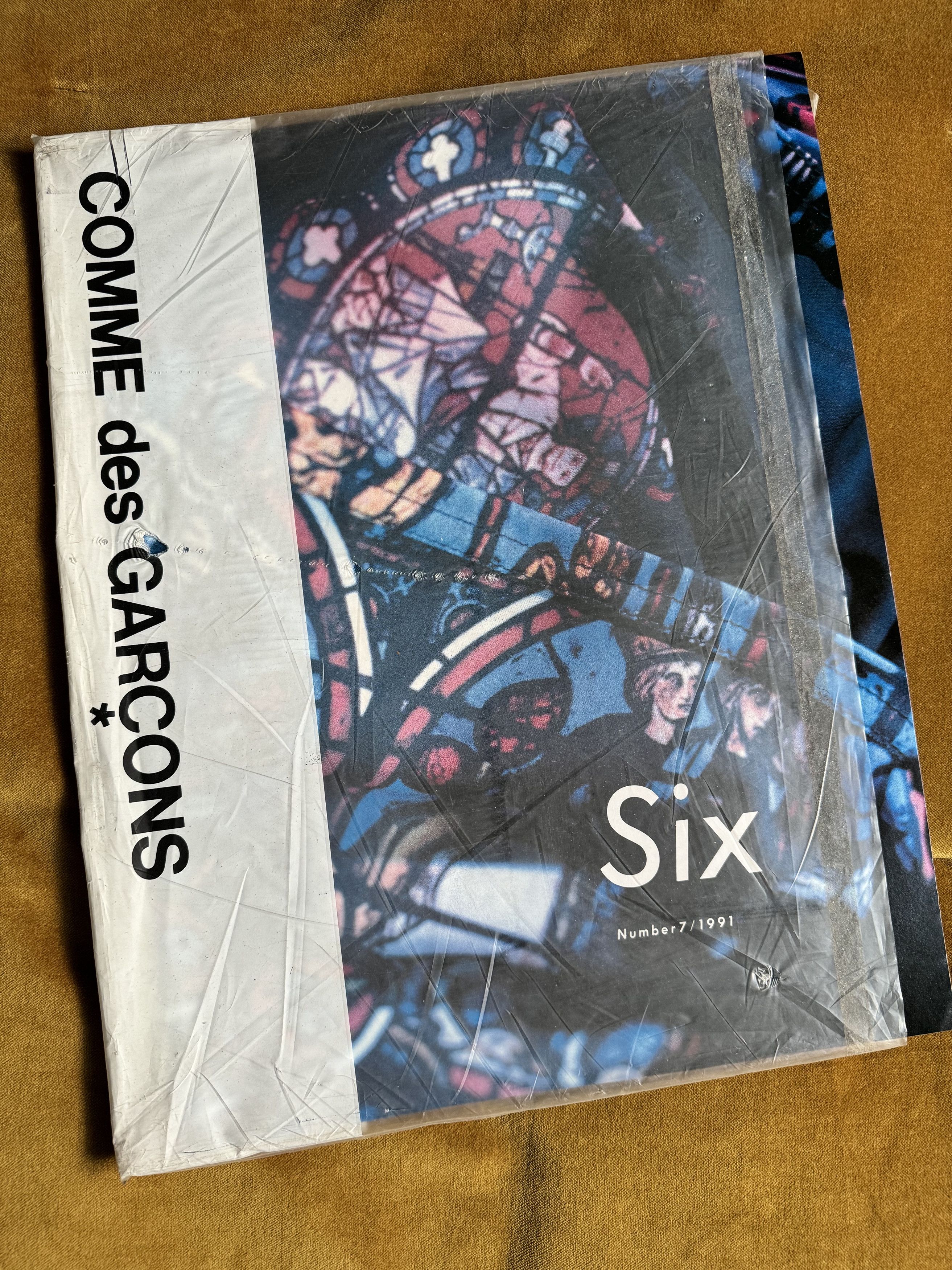 image of Six Sixth Sense Number 7 Comme Des Garcons Rei Kawakubo J in Blue Mix, Men's