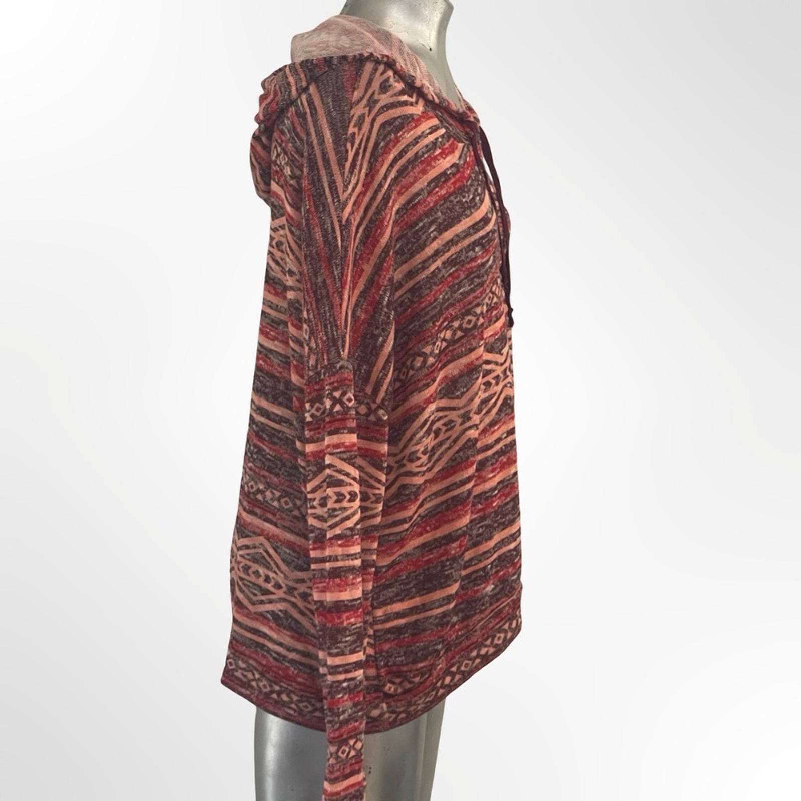 Other Hooked Up by IOT Multicolor Knit Sweater size L Size L / US 10 / IT 46 - 2 Thumbnail