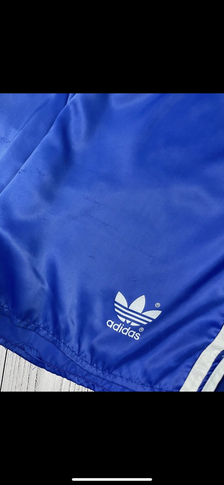 Adidas Vintage adidas Originals west germany shorts retro XL blue Size US 36 / EU 52 - 10 Thumbnail