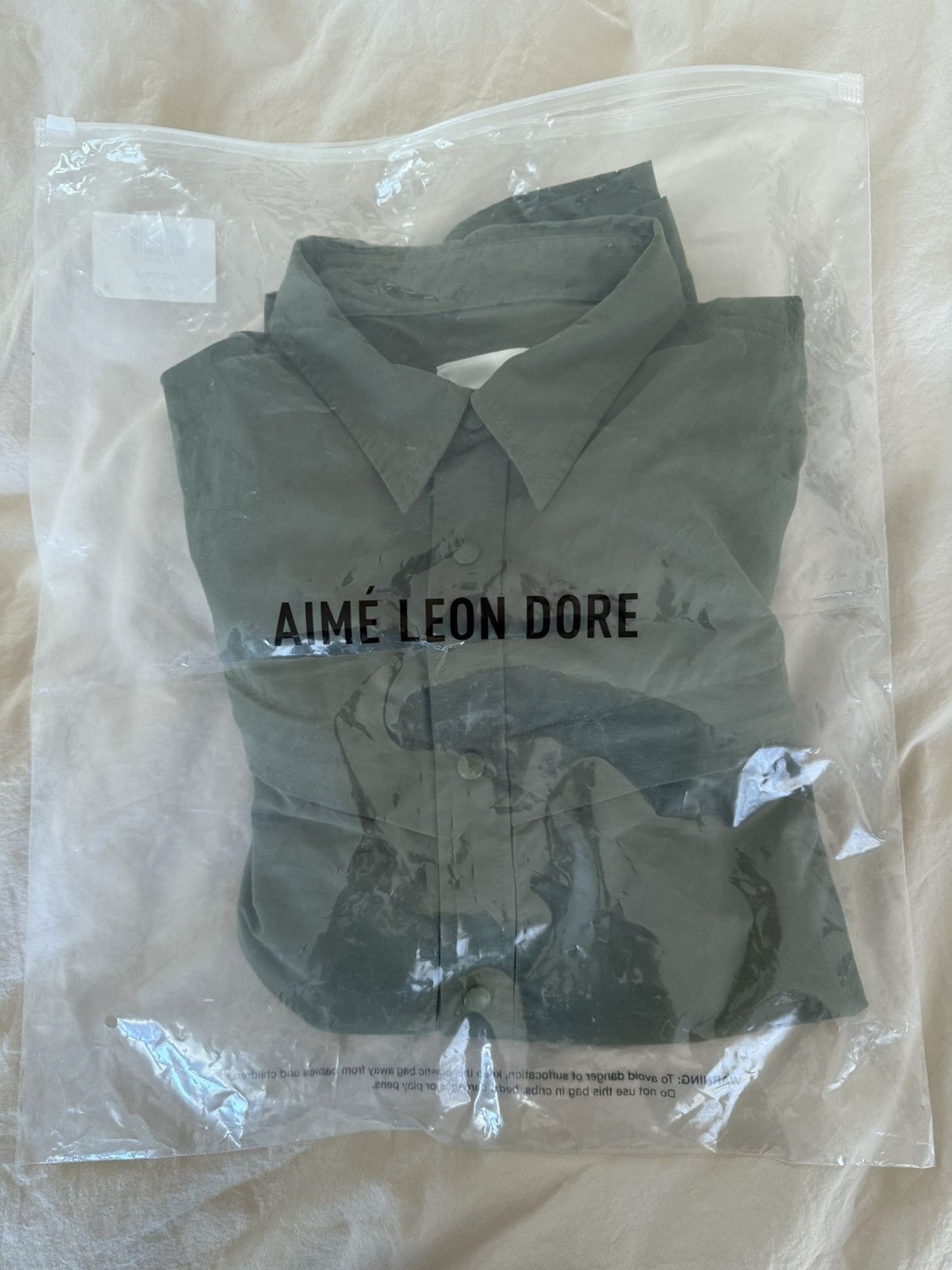Aime Leon Dore Aime Leon Dore - Camp Shirt Green - medium Size US M / EU 48-50 / 2 - 4 Thumbnail