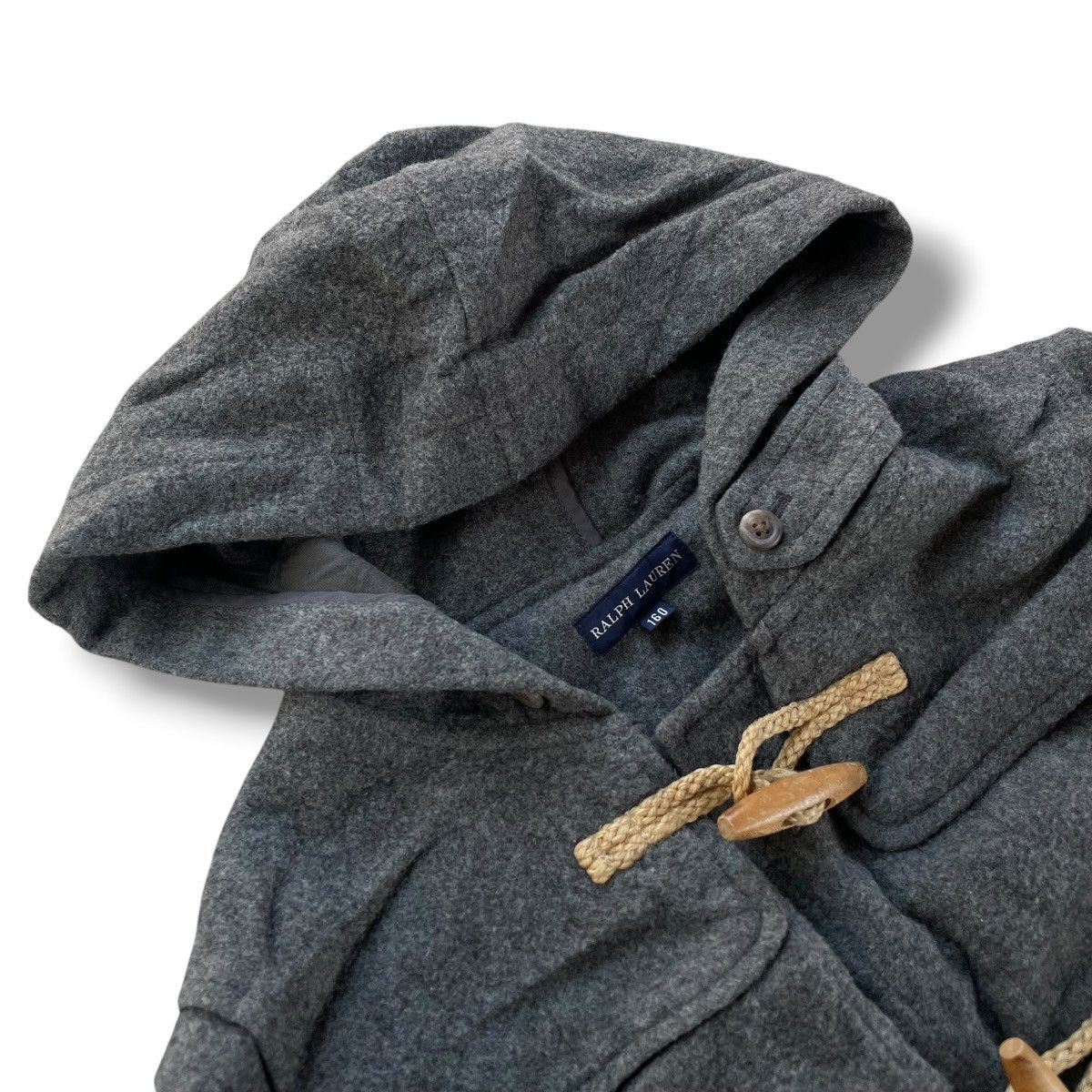 Ralph Lauren RL RALPH LAUREN WOOL DUFFLE HOODIE COAT JACKET Size US L / EU 52-54 / 3 - 8 Thumbnail