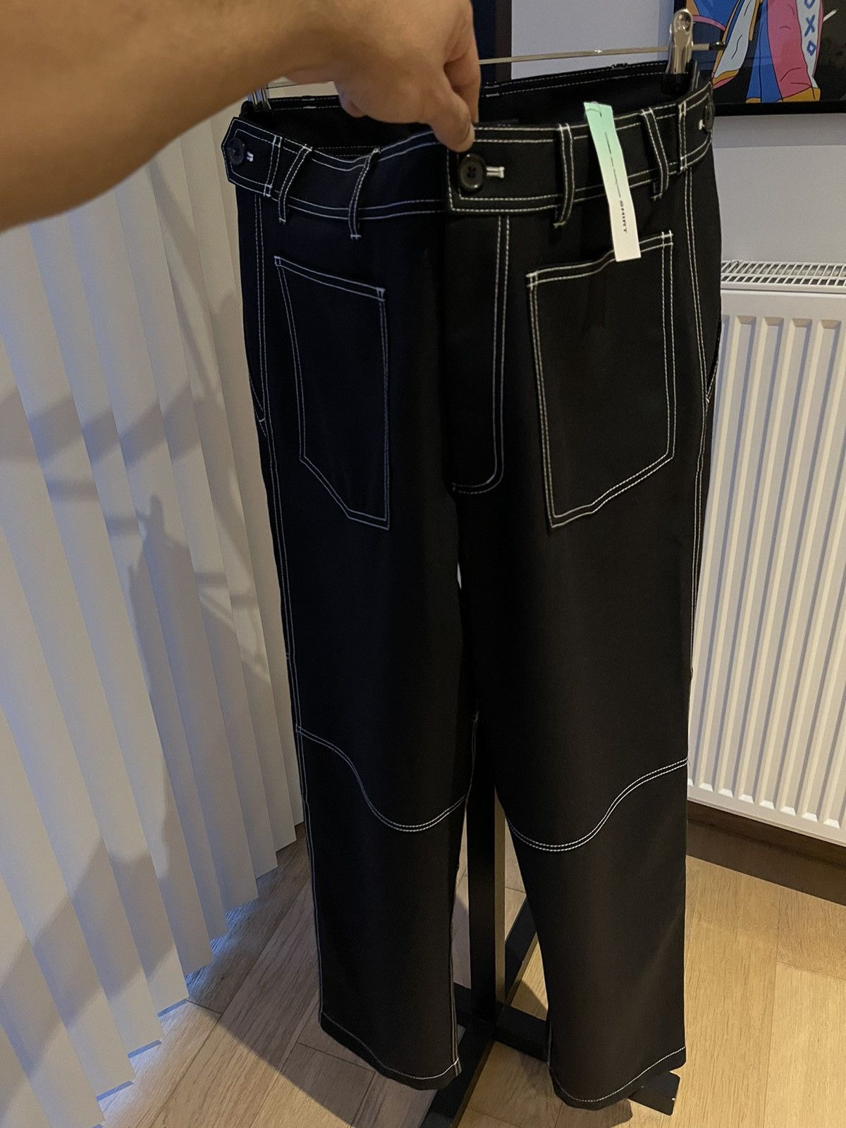Comme des Garcons Comme des Garcons Shirt AW18 Two-ways Black Pants Size US 32 / EU 48 - 3 Thumbnail