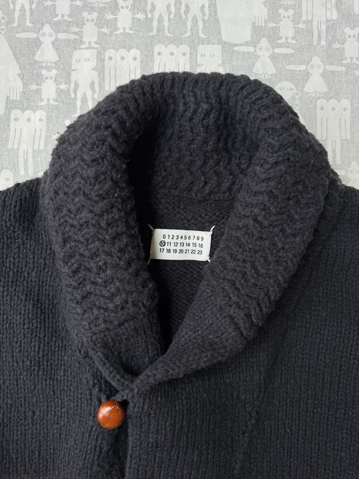 Maison Margiela Maison Martin Margiela AW00 Heavy Knitted Cardigan Jacket Size US L / EU 52-54 / 3 - 2 Thumbnail