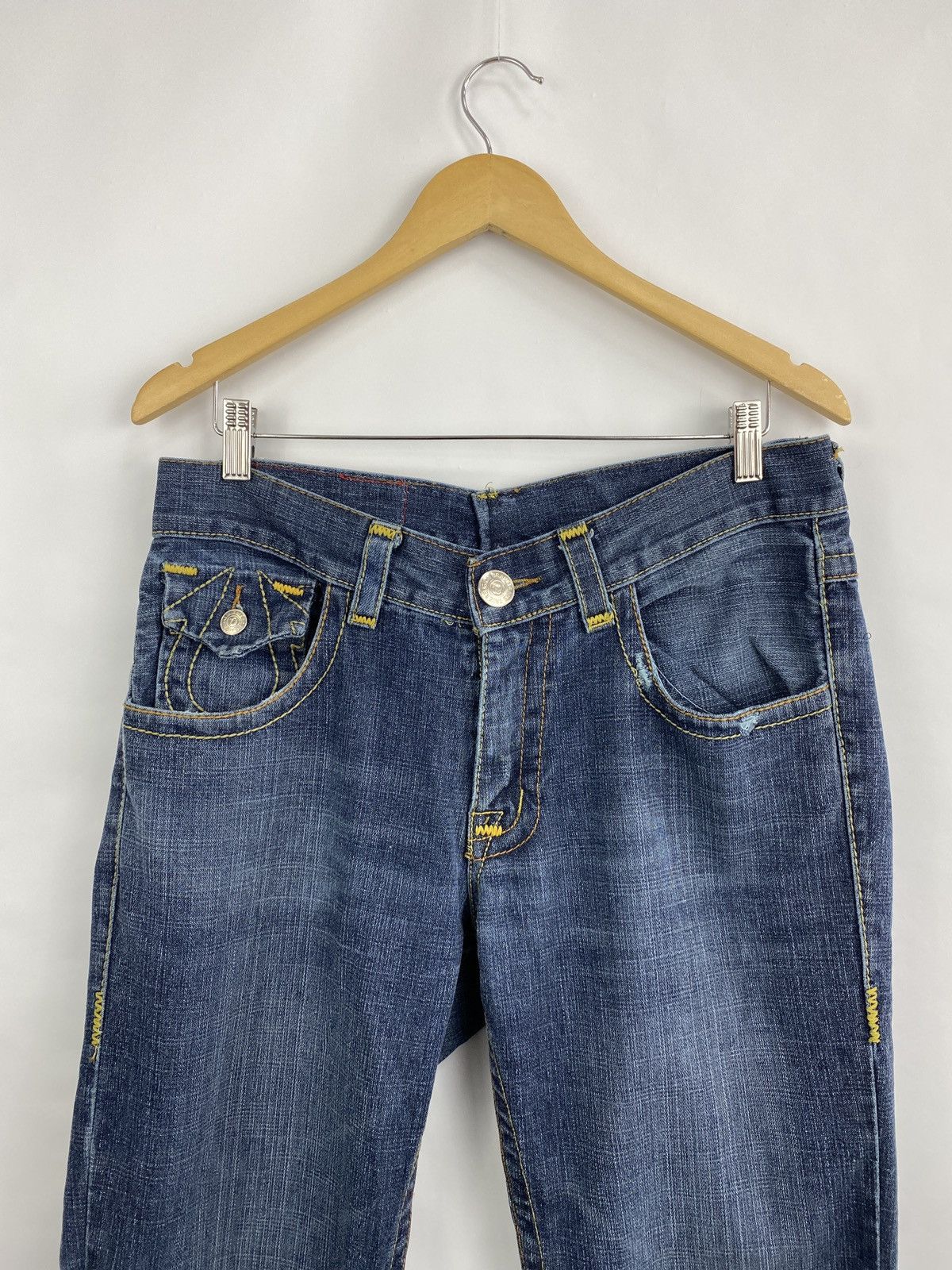 True Religion 🇺🇸 Vintage True Religion Denim Jeans made in USA Size US 34 / EU 50 - 9 Thumbnail