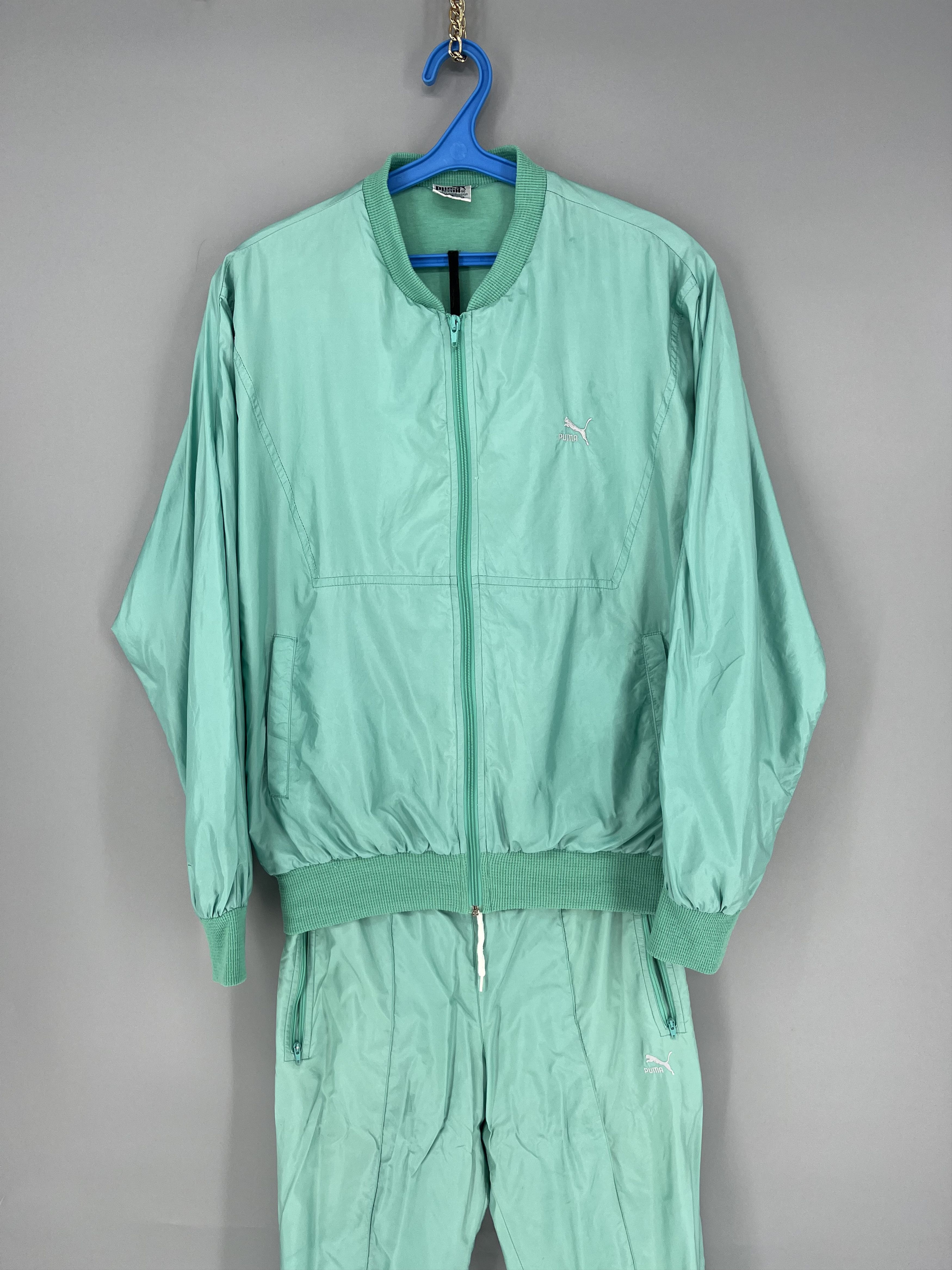 Puma 90s Vintage Puma Sport Track Suit Sweatshirt + Pants Size US S / EU 44-46 / 1 - 3 Thumbnail