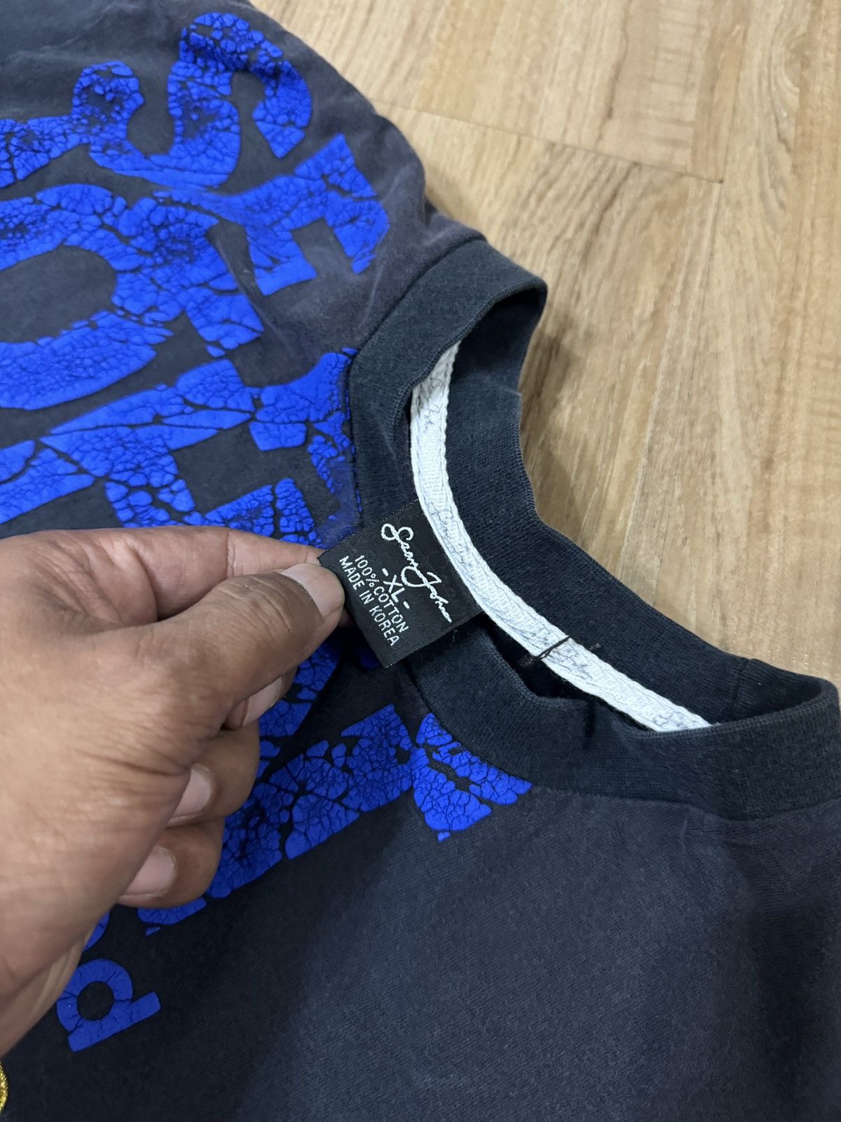 Rap Tees × Sean John VINTAGE SEAN JOHN TSHIRT Size US XL / EU 56 / 4 - 4 Thumbnail