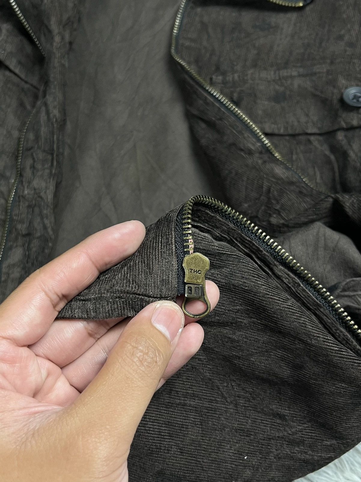 Smith's American Vintage Smith‘s American Corduroy Zipper Jacket Size US L / EU 52-54 / 3 - 8 Thumbnail