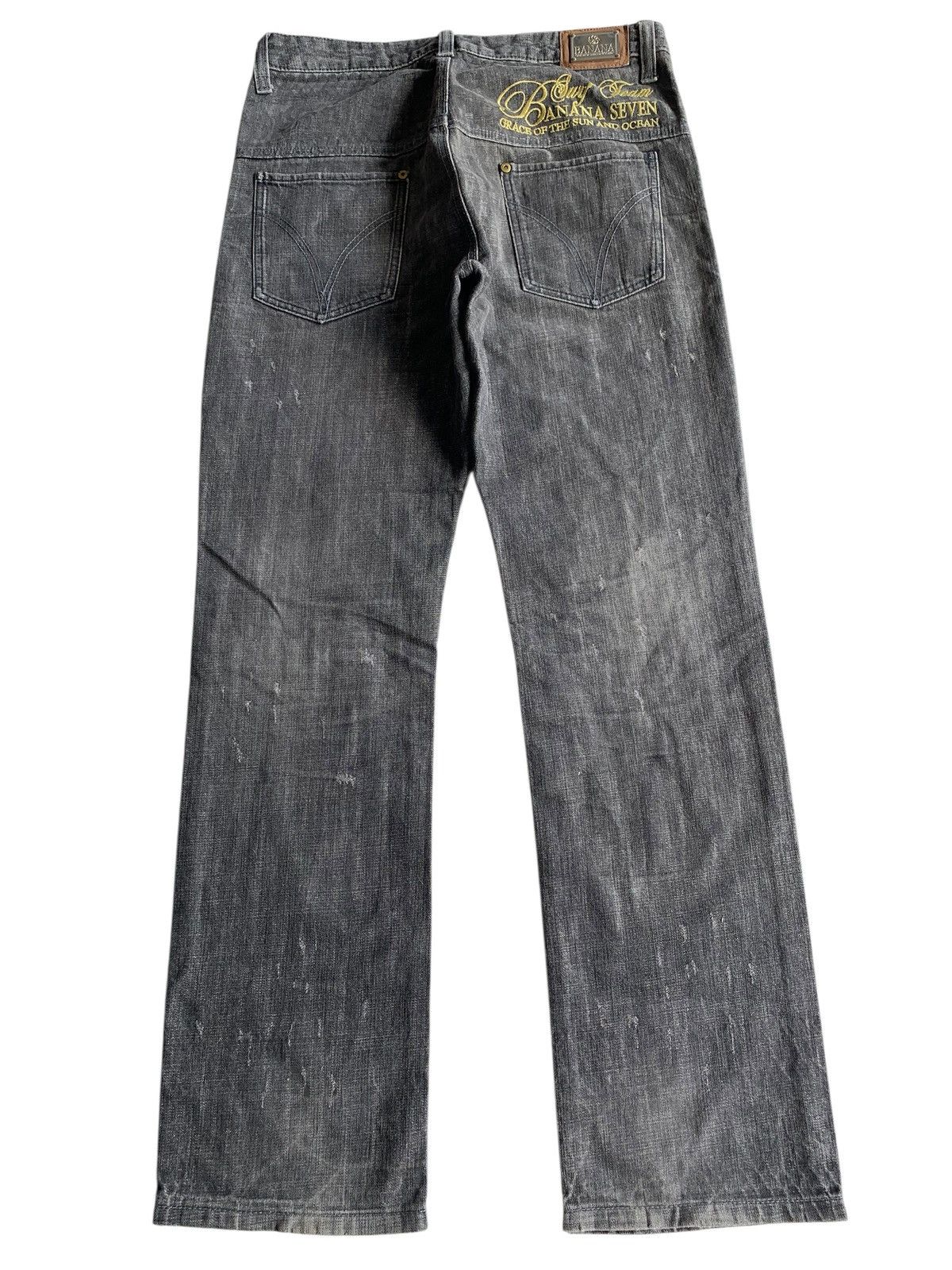 Kapital BANANA SEVEN SURF CITY STREETWEAR DENIM Size US 33 - 2 Thumbnail