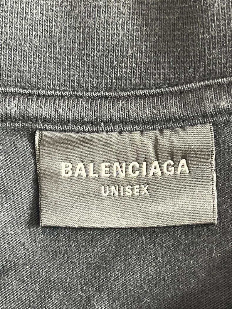 Balenciaga Balenciaga Black scissors shield 1917 short sleeve T-shirt Size US S / EU 44-46 / 1 - 3 Thumbnail