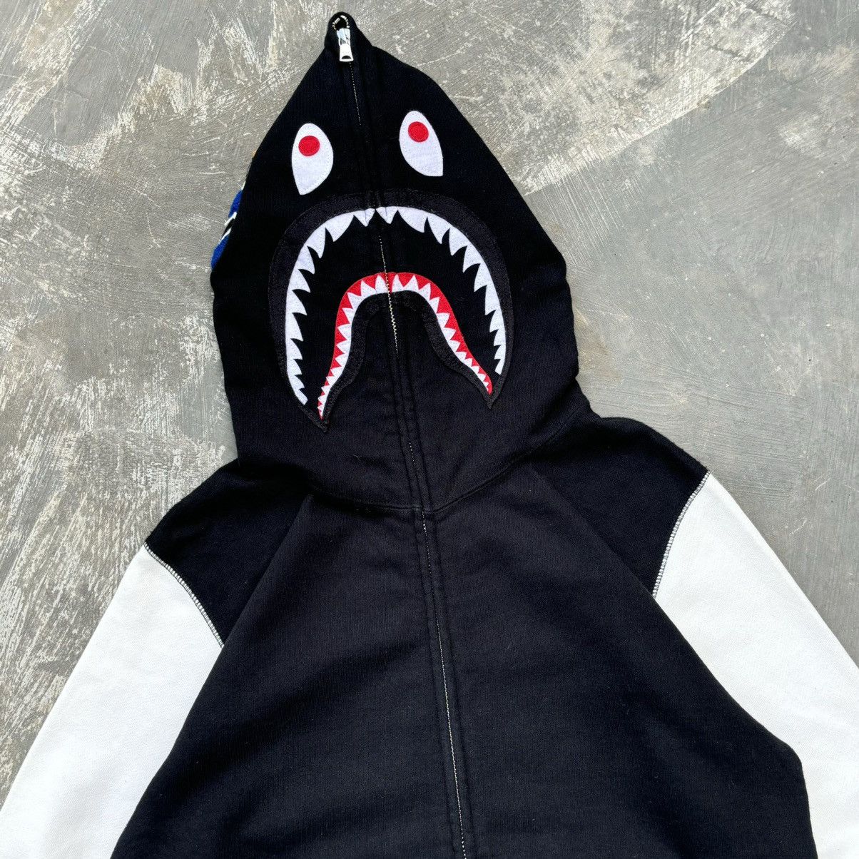 Bape Bape Shark Full Zip Hoodie Size US S / EU 44-46 / 1 - 4 Thumbnail