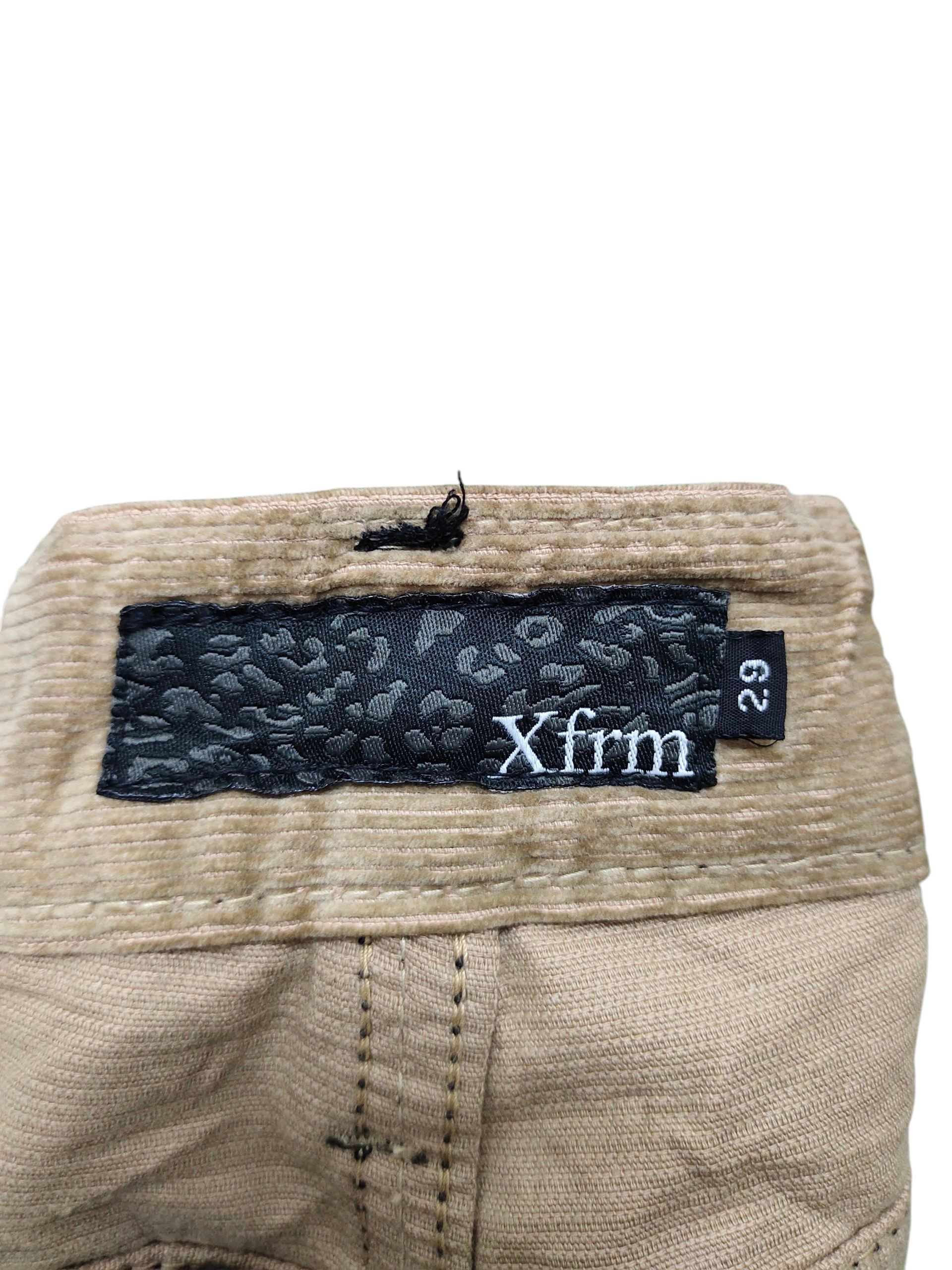 Tornado Mart Japanese Brand Xfrm Studded Corduroy Flare Denim Pants Size US 29 - 10 Thumbnail
