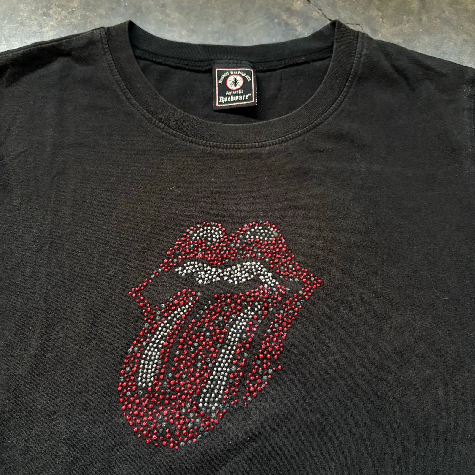 The Rolling Stones Cool Vintage RhineStone Rolling Stones T-shirt Size S / US 4 / IT 40 - 3 Thumbnail