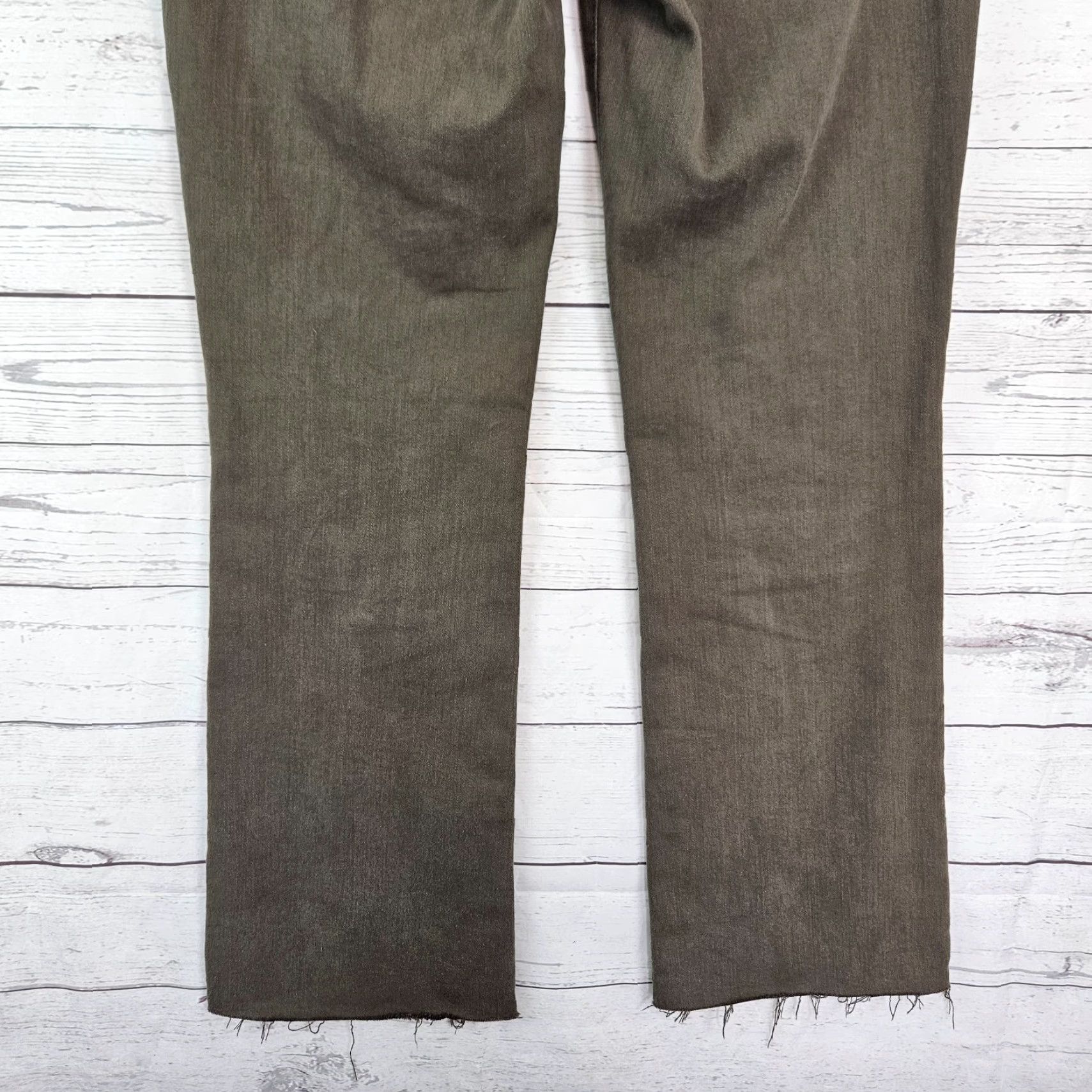 Madewell Madewell Womens Jeans Mid Rise Kick Out Size 27 Driftwood Brown Denim Size 27" / US 4 / IT 40 - 5 Thumbnail