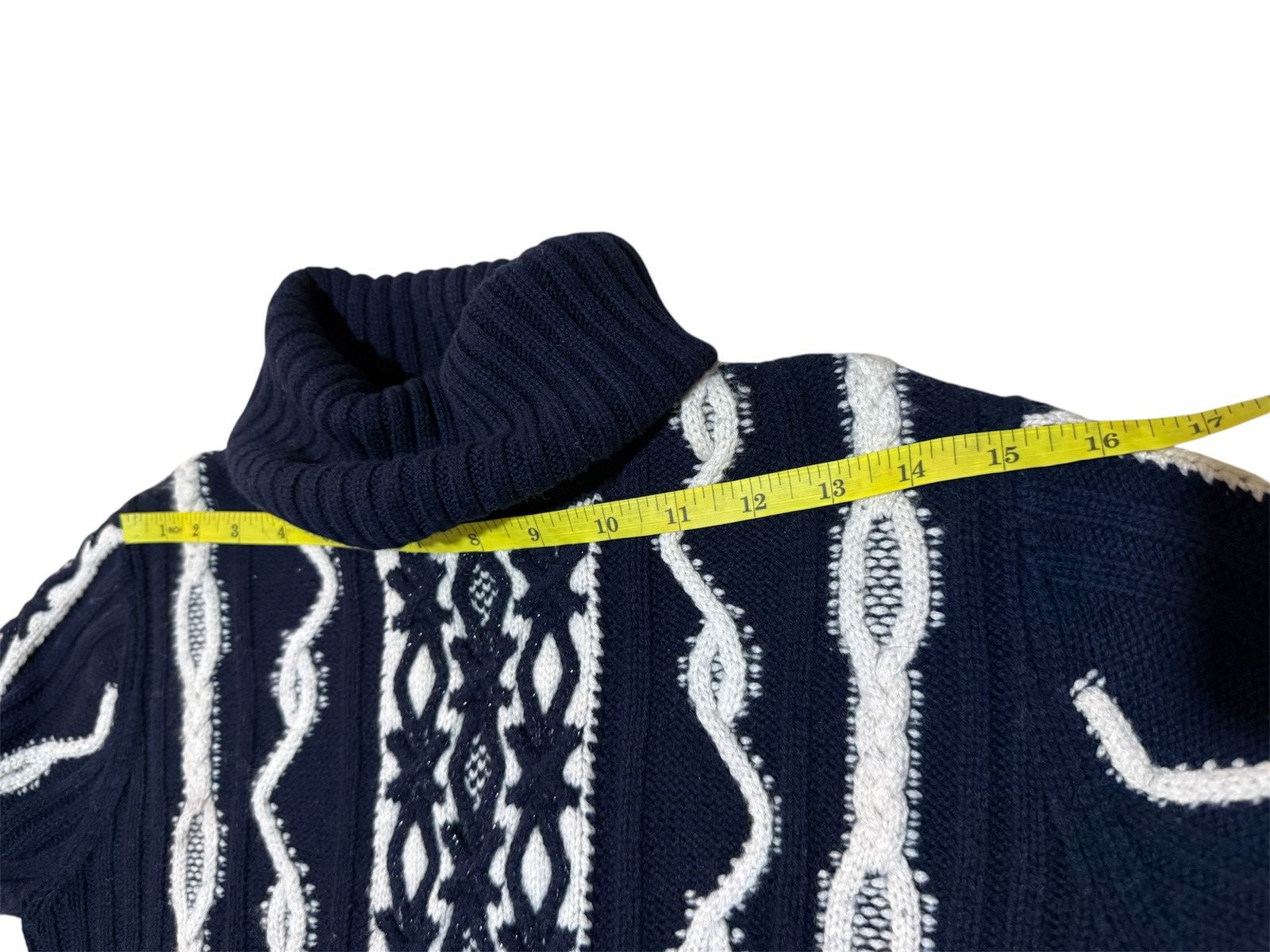 Chanel × Designer Chanel 2018 Paris-Hamburg Sweater in Navy Blue Wool Size S / US 4 / IT 40 - 12 Thumbnail