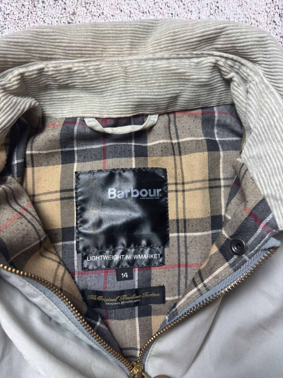 Barbour Baby blue Coat Barbour lightweight old money Size US M / EU 48-50 / 2 - 3 Thumbnail