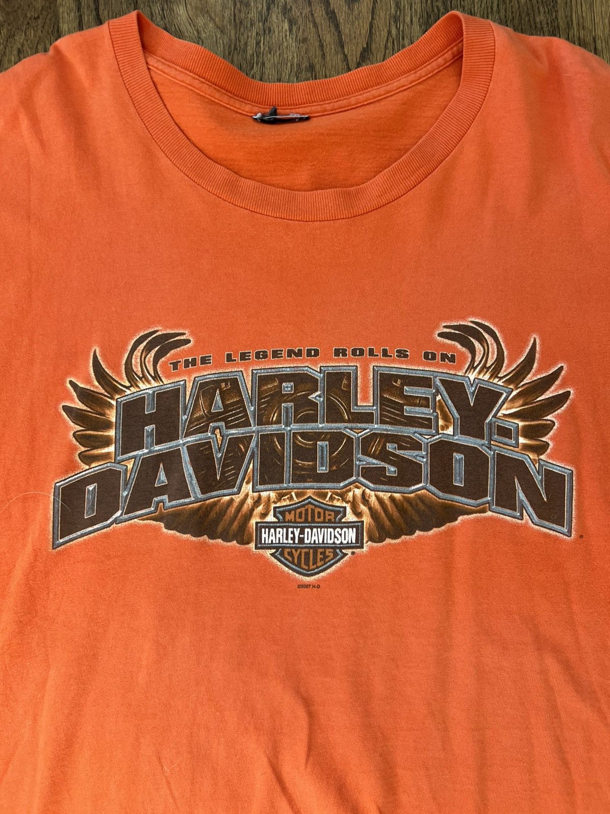 Harley Davidson Vintage Harley Davidson tee Size US XXL / EU 58 / 5 - 2 Thumbnail