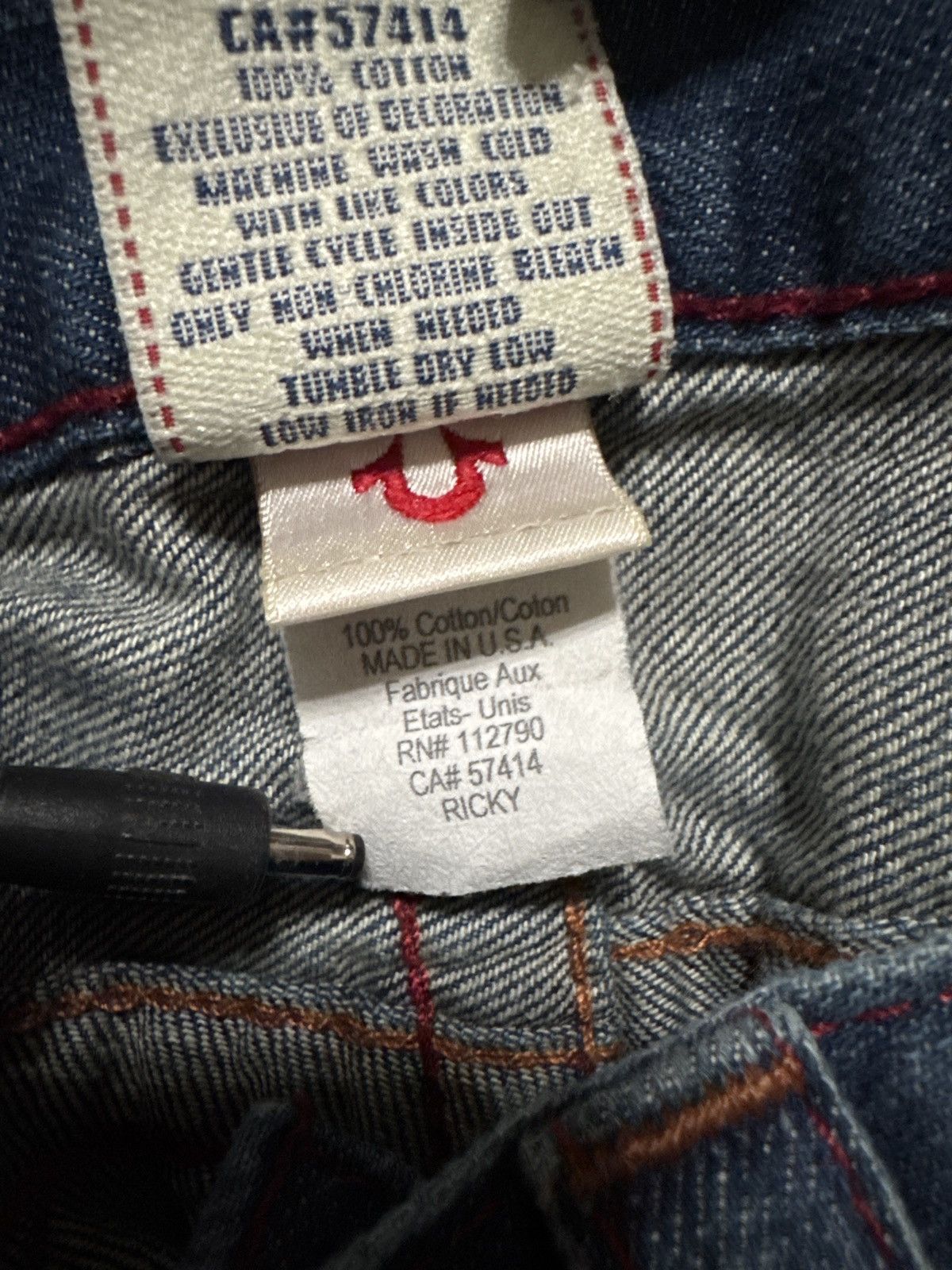 Japanese Brand × True Religion True religion ricky jeans ricky style bootcut Size US 31 - 5 Thumbnail