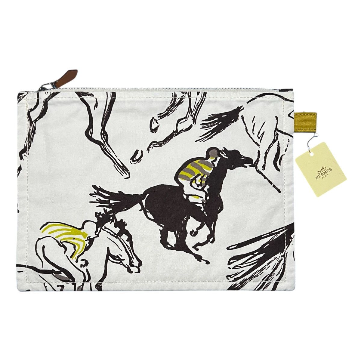 Hermes HERMÈS Trousse Flat GM Étoile Coton Second bag Size ONE SIZE - 2 Thumbnail
