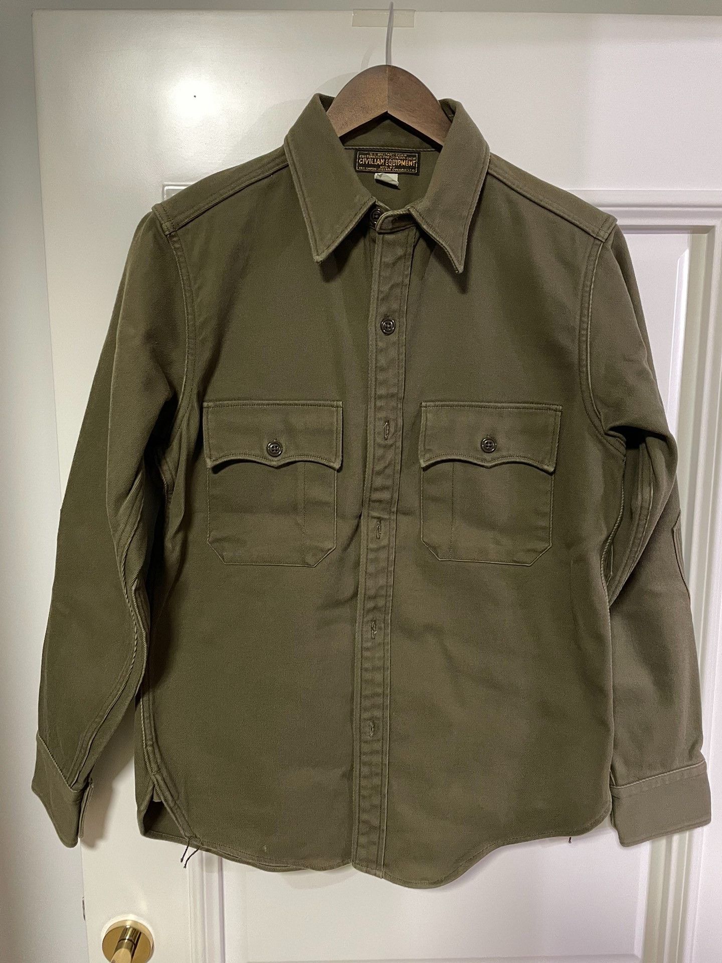 Freewheelers Freewheelers Heavyweight Cotton Officer Shirt Size US S / EU 44-46 / 1 - 1 Thumbnail