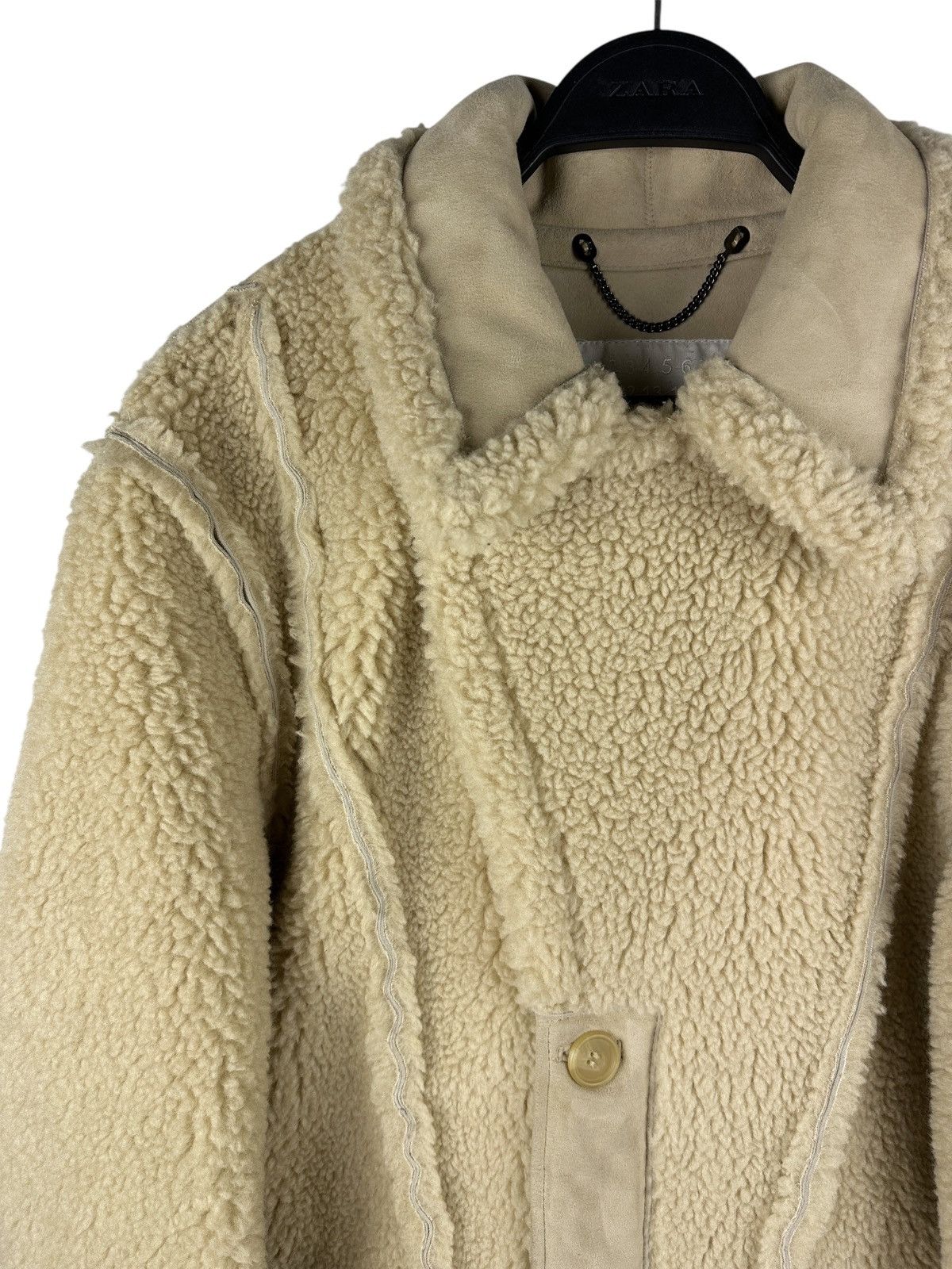 H&M × Maison Margiela Maison Margiela x H&M Reversed Shearling Coat Re-edition Size US L / EU 52-54 / 3 - 2 Thumbnail
