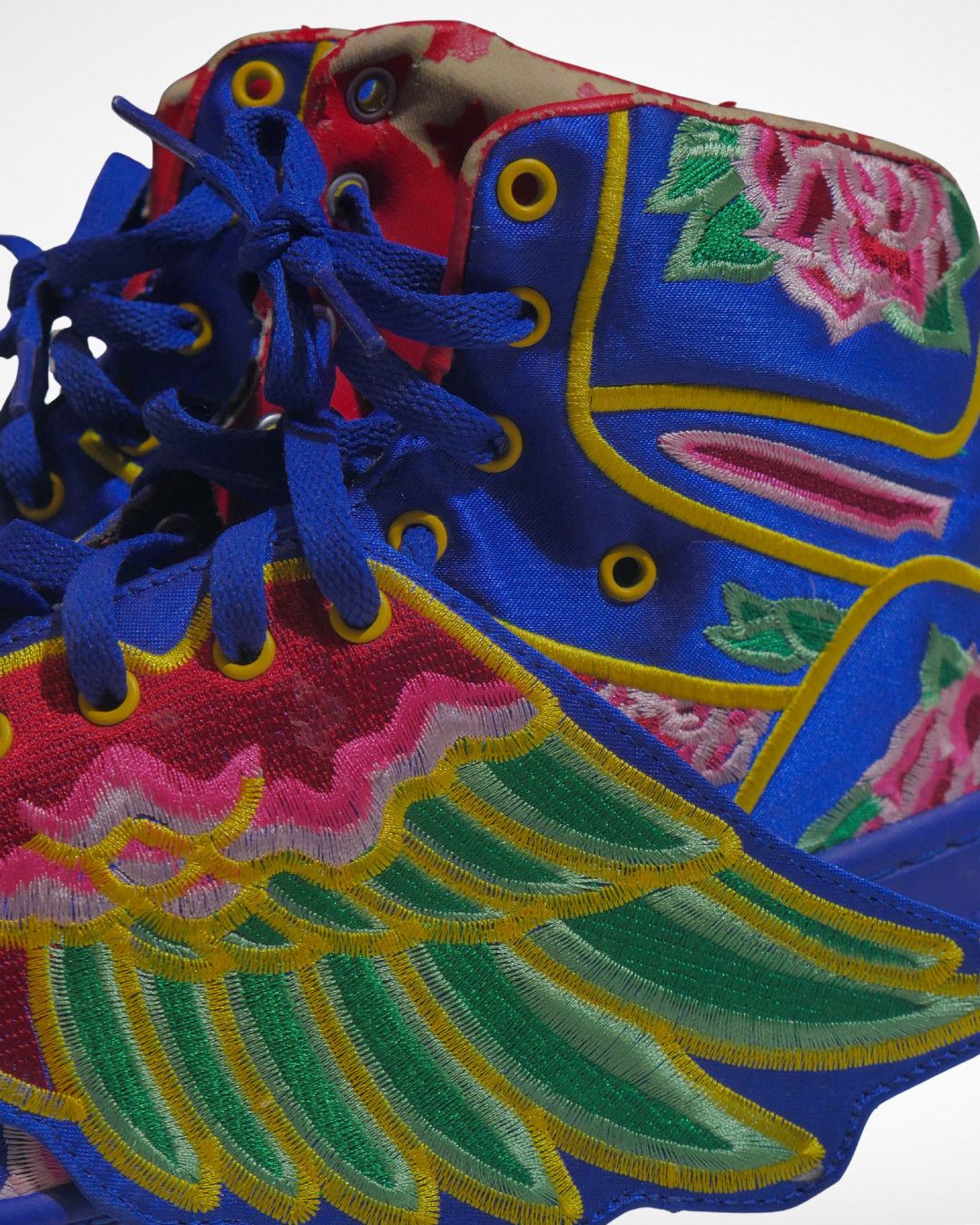 Adidas × Jeremy Scott Eason Chan SS13 Chinese New Year Wings 2.0 Sneakers Size US 9.5 / EU 42-43 - 3 Thumbnail