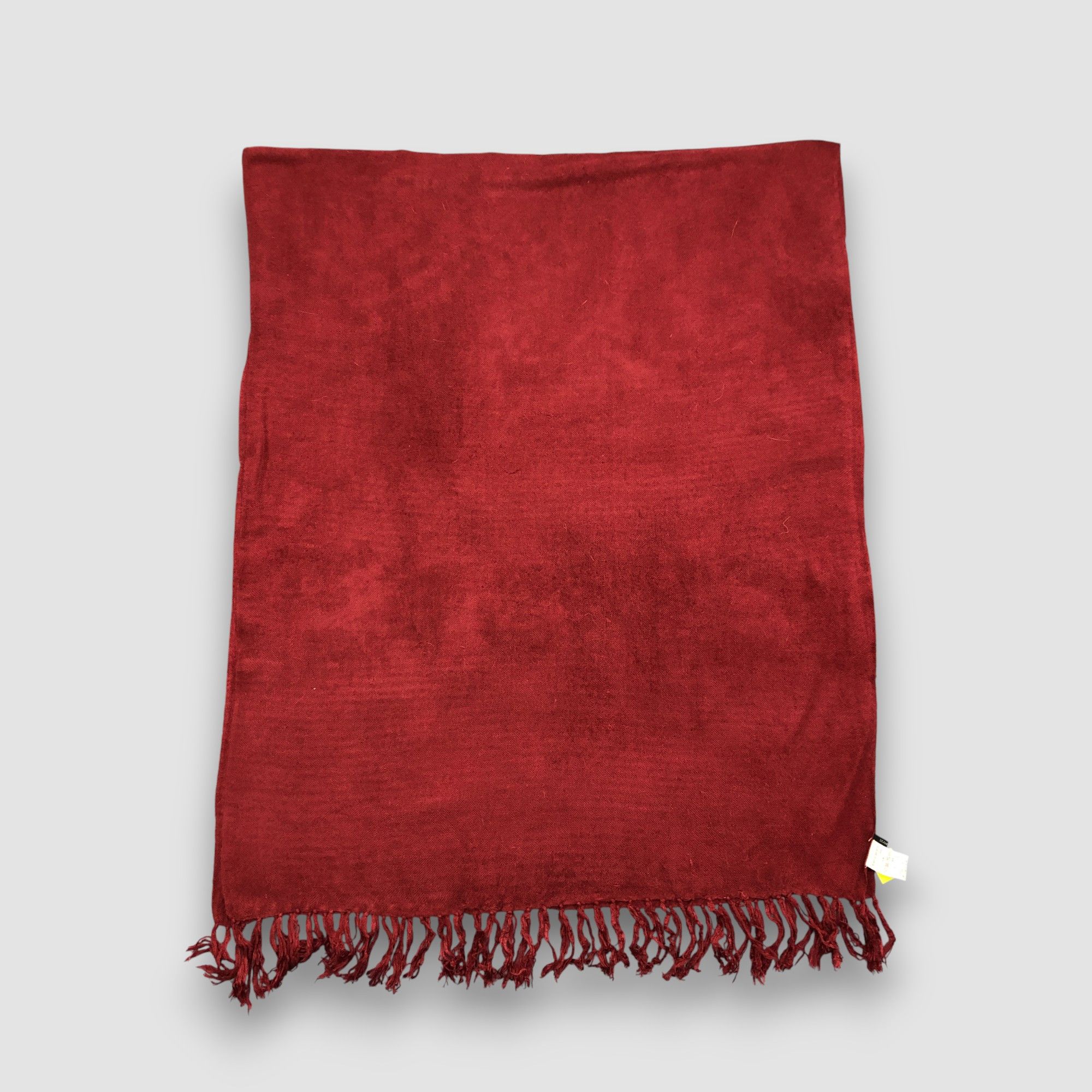 Beams Plus Vintage Beams Scarf Muffler Fringe Wool Long Scarves Size ONE SIZE - 2 Thumbnail