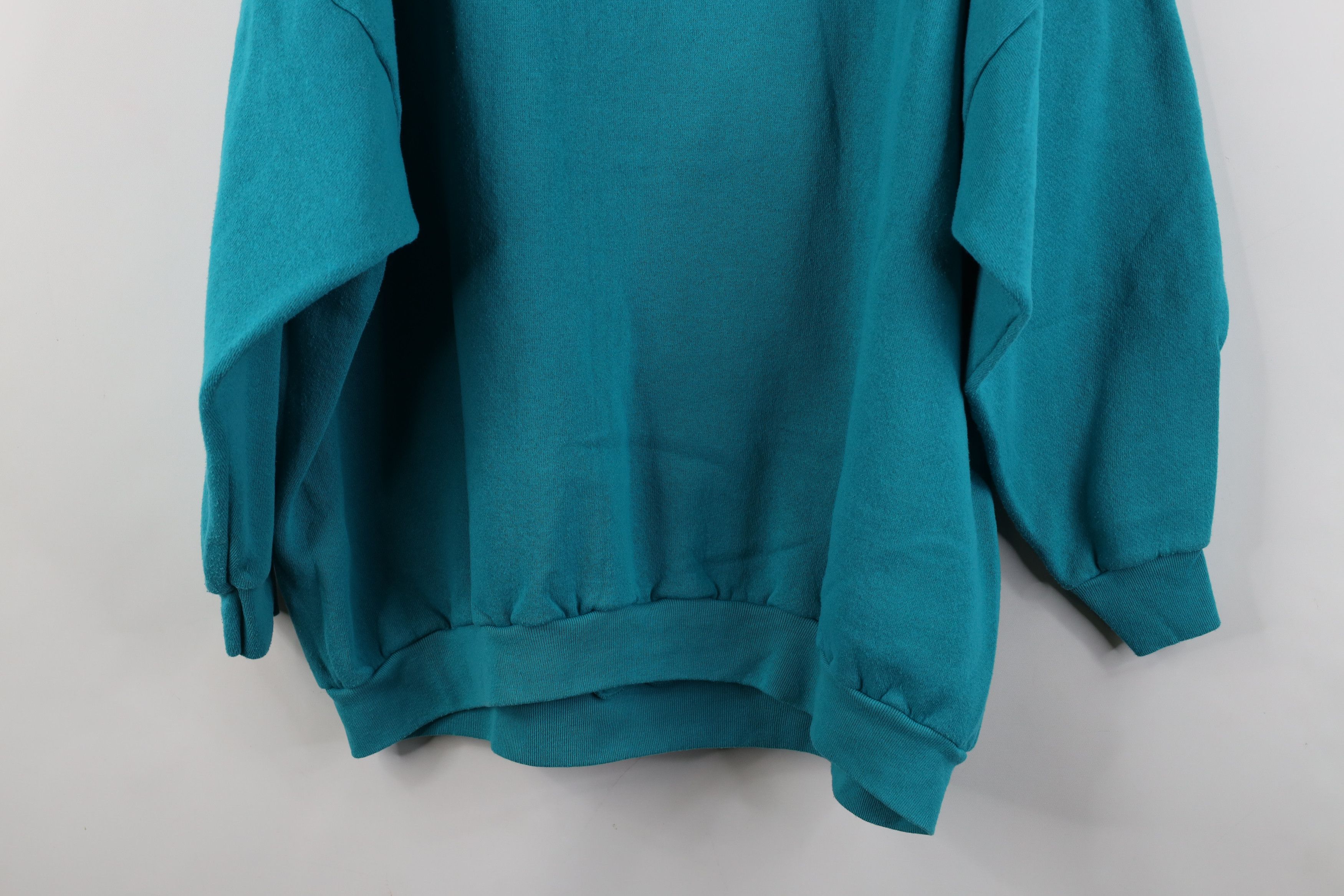 Vintage Vintage 90s Looney Tunes Spell Out Las Vegas Sweatshirt Teal Size 3XL / US 20-22 - 10 Thumbnail