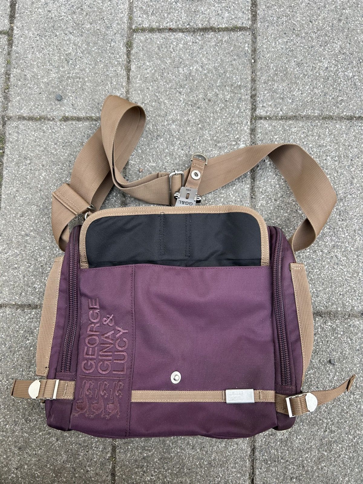 George Gina & Lucy George Gina Lucy purple Mr. Postman crossbody Bag GGL Size ONE SIZE - 12 Thumbnail