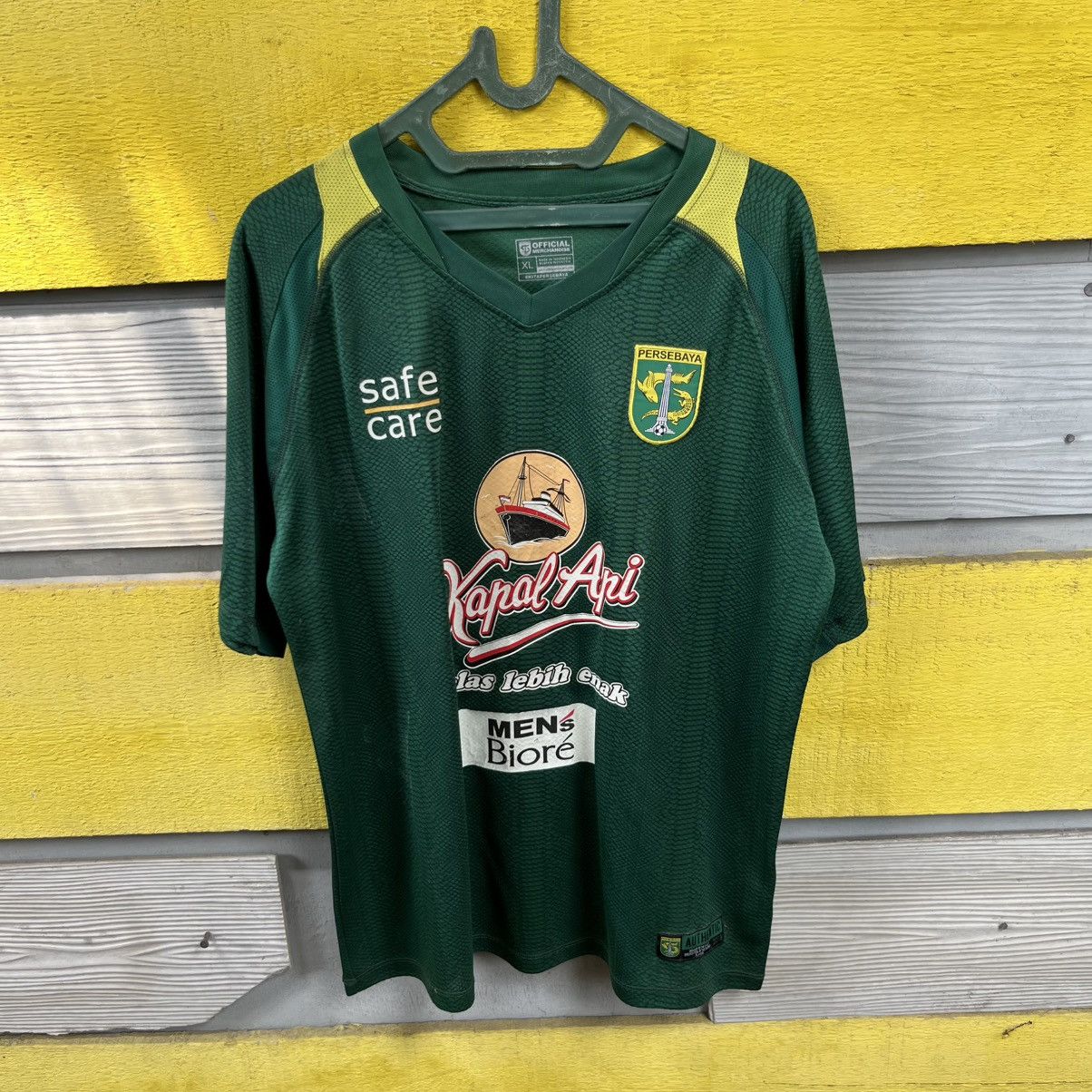 Other RARE PERSEBAYA SURABAYA LIGA 1 INDONESIA MATCH WORN JERSEY Size US XL / EU 56 / 4 - 1 Thumbnail