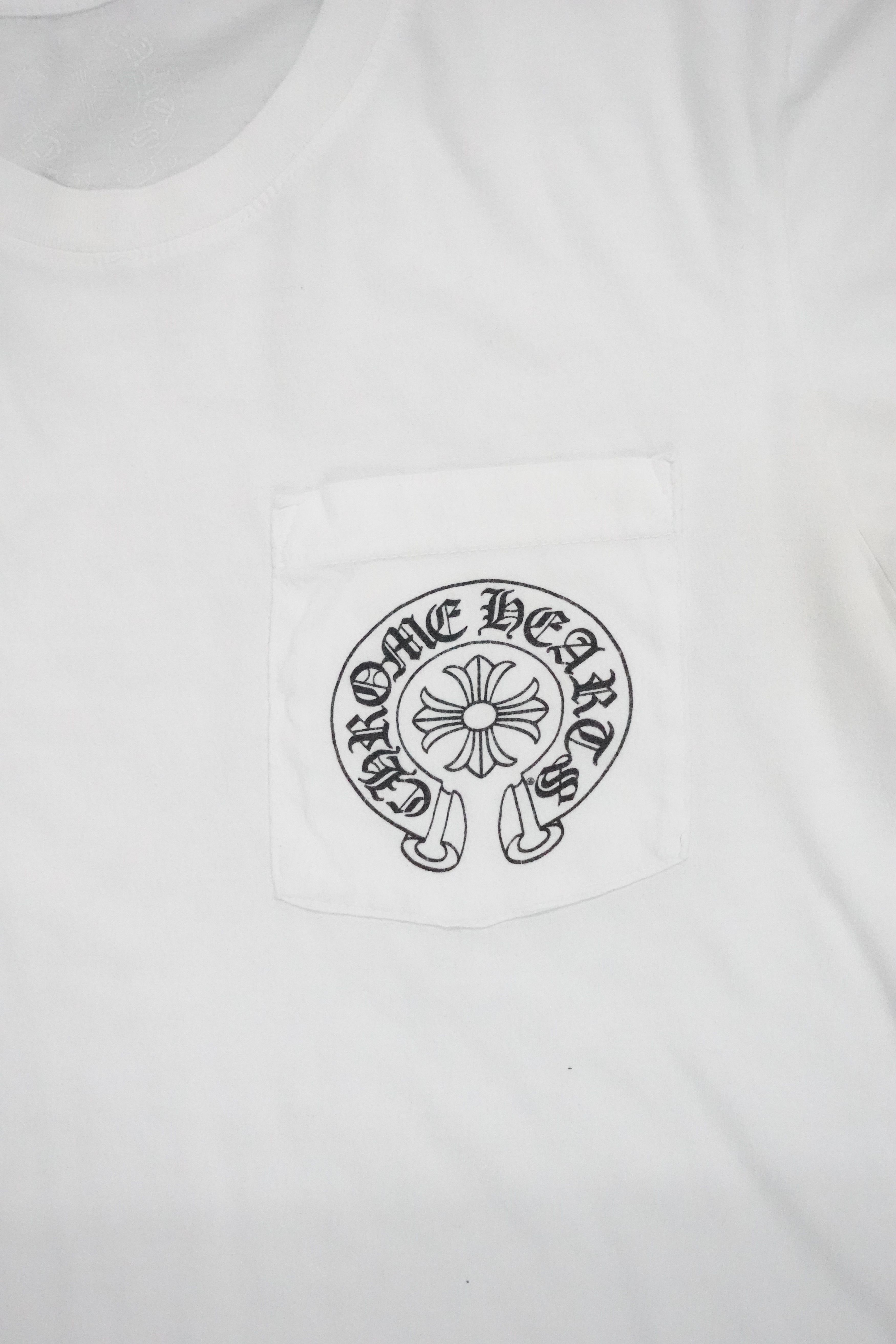 Chrome Hearts CHROME HEARTS HORSESHOE T SHIRT WHITE Size US S / EU 44-46 / 1 - 2 Thumbnail
