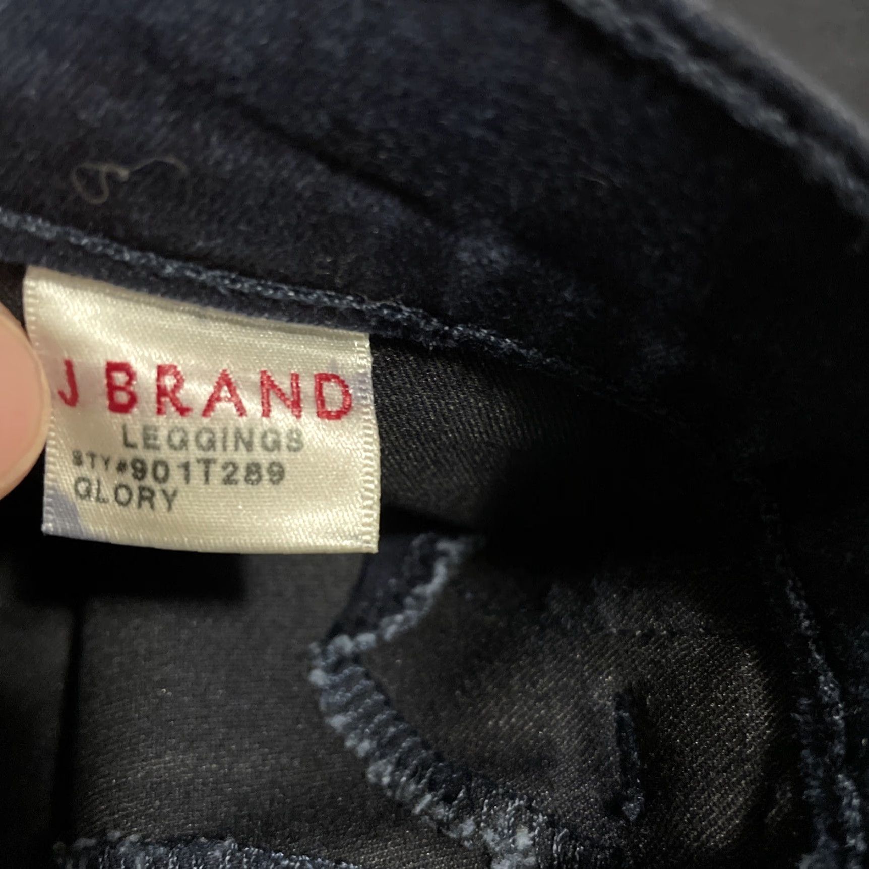 J Brand VINTAGE J BRAND Wax Coated Indigo Jeggings Low Rise Super Skinny Jeans 28x30 Blue Cotton Blend 28 Women Slim Jegging 30 Inseam Womens Jeans Size 28" / US 6 / IT 42 - 7 Thumbnail