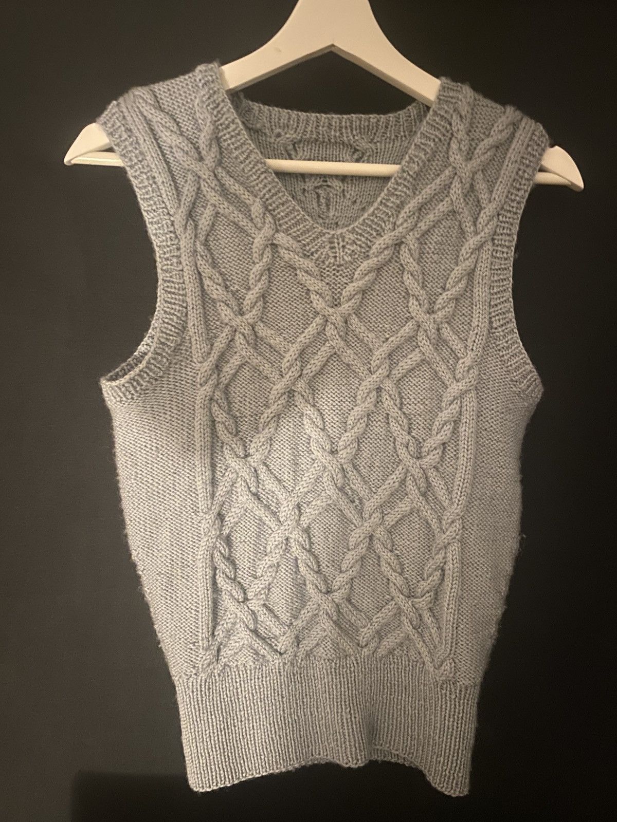 Vintage Vintage wool vest 1970s Size S / US 4 / IT 40 - 1 Thumbnail