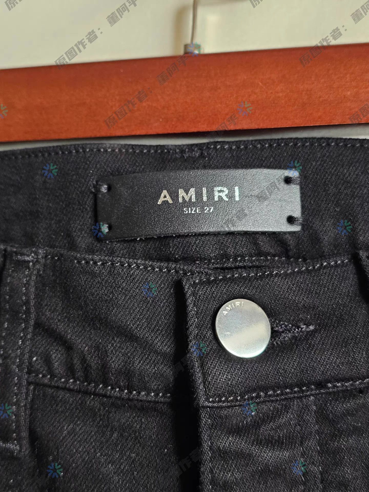 Amiri Brand new AMIRI black women's denim flare pants Q4 Size 34" / US 12 / IT 48 - 3 Thumbnail