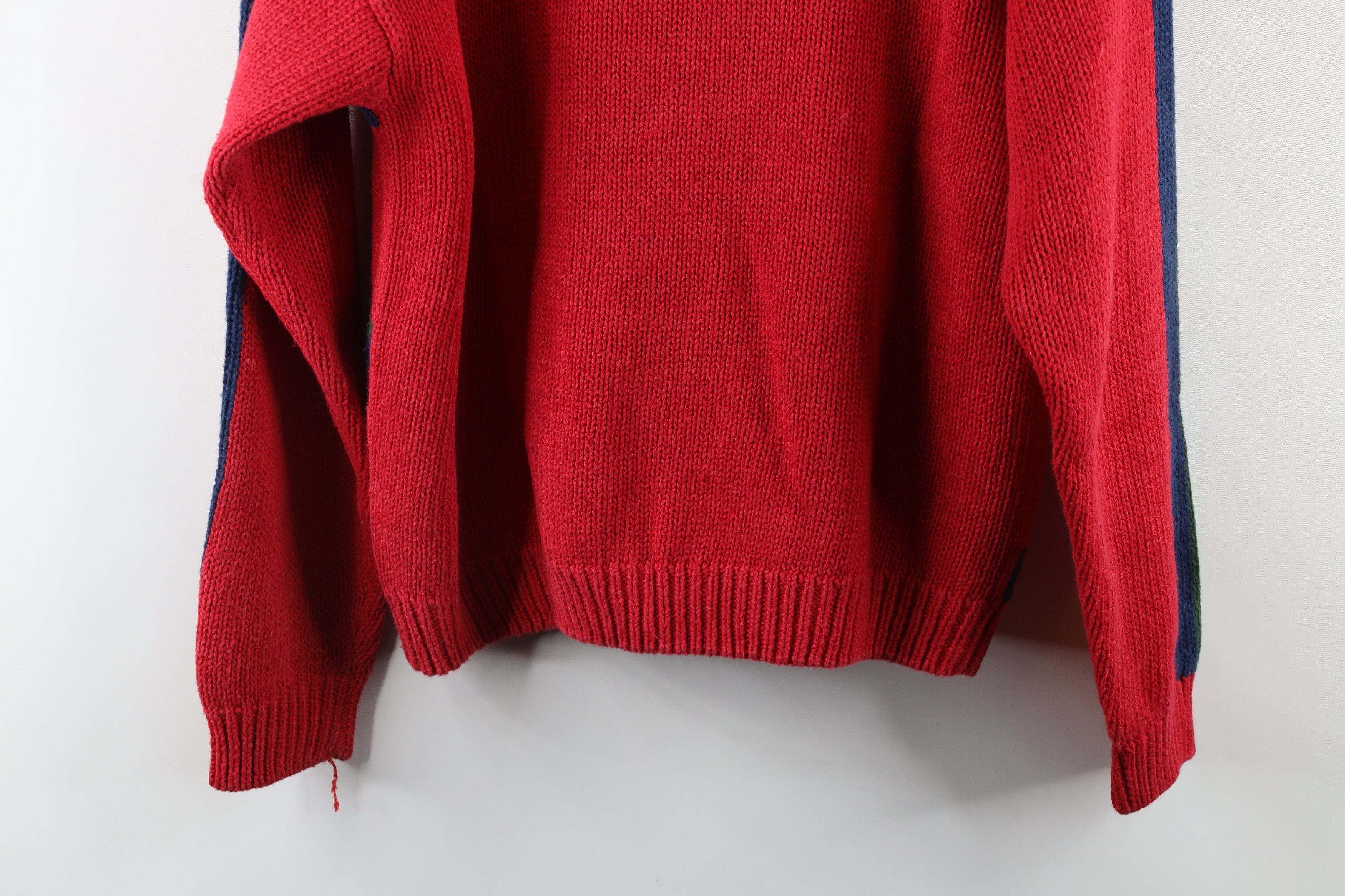 Vintage Vintage 90s Country Primitive Embroidered Cardigan Sweater Size L / US 10 / IT 46 - 15 Thumbnail