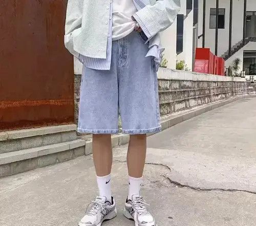 Japanese Brand × Vintage Streetwear denim shorts Size US 32 / EU 48 - 4 Thumbnail