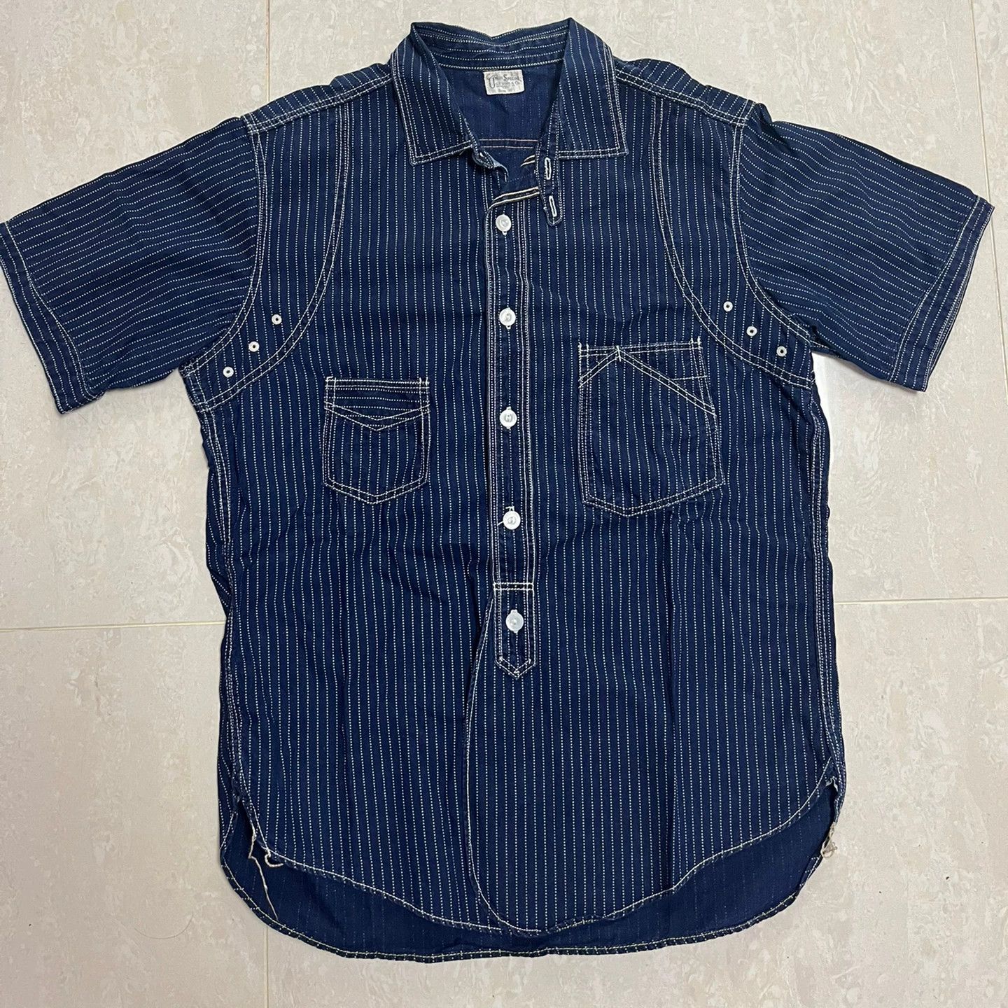 Freewheelers Freewheelers Railroad Work Shirt Polka Dots Size US M / EU 48-50 / 2 - 1 Thumbnail