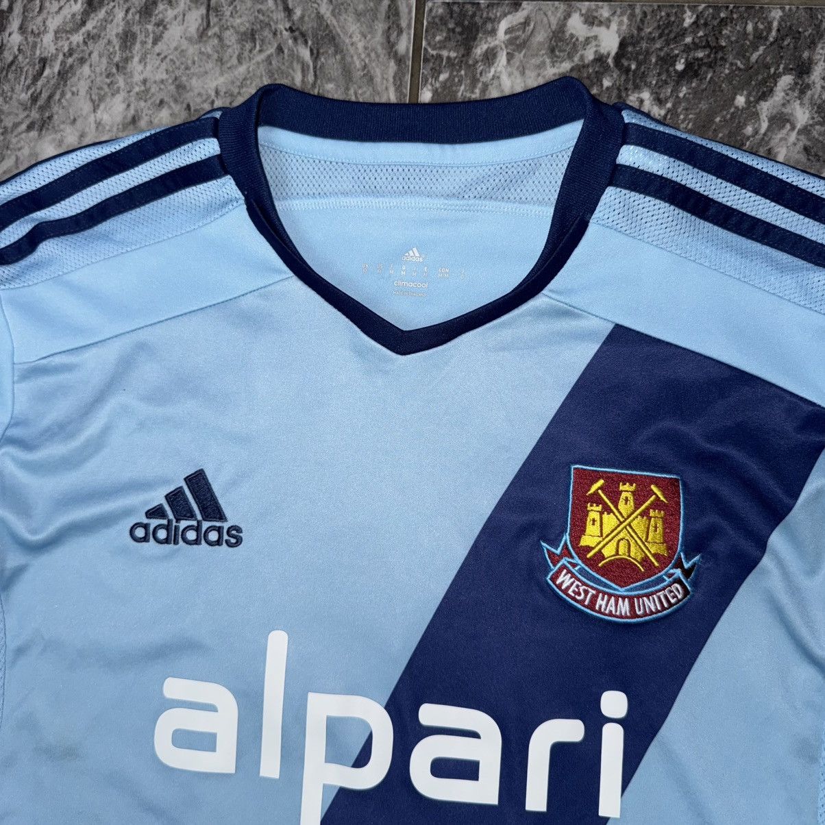 Adidas WEST HAM 2014 2015 ADIDAS AWAY FOOTBALL SOCCER SHIRT JERSEY Size US M / EU 48-50 / 2 - 4 Thumbnail