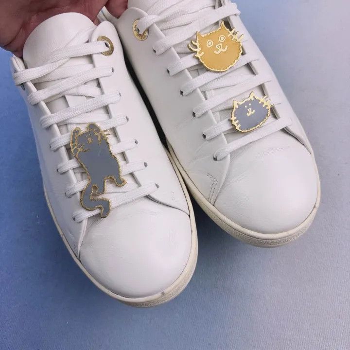 Louis Vuitton Louis Vuitton Frontrow Cat Illustration Fashion Sneakers -2 Size US 6 / IT 36 - 7 Thumbnail