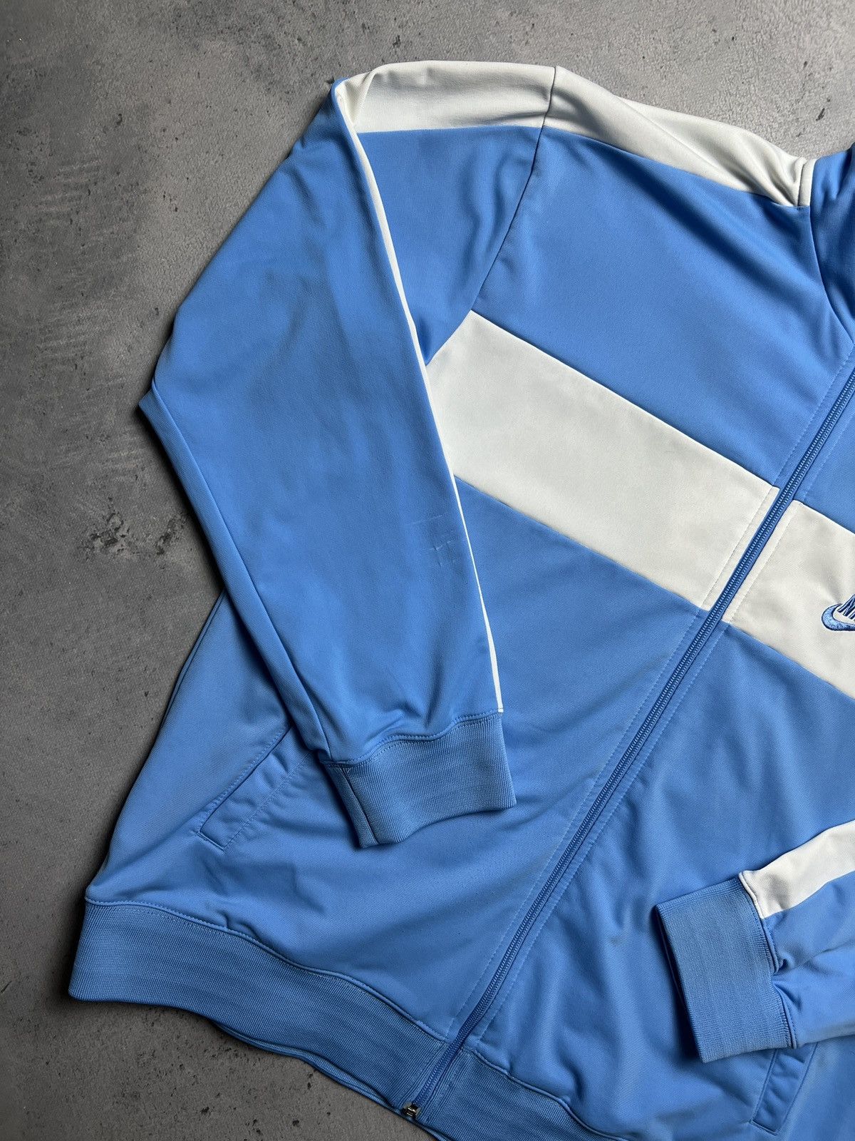 Nike Vintage Zip-Up Nike small swoosh y2k Big Logo USA 00s 90s Size US XL / EU 56 / 4 - 4 Thumbnail