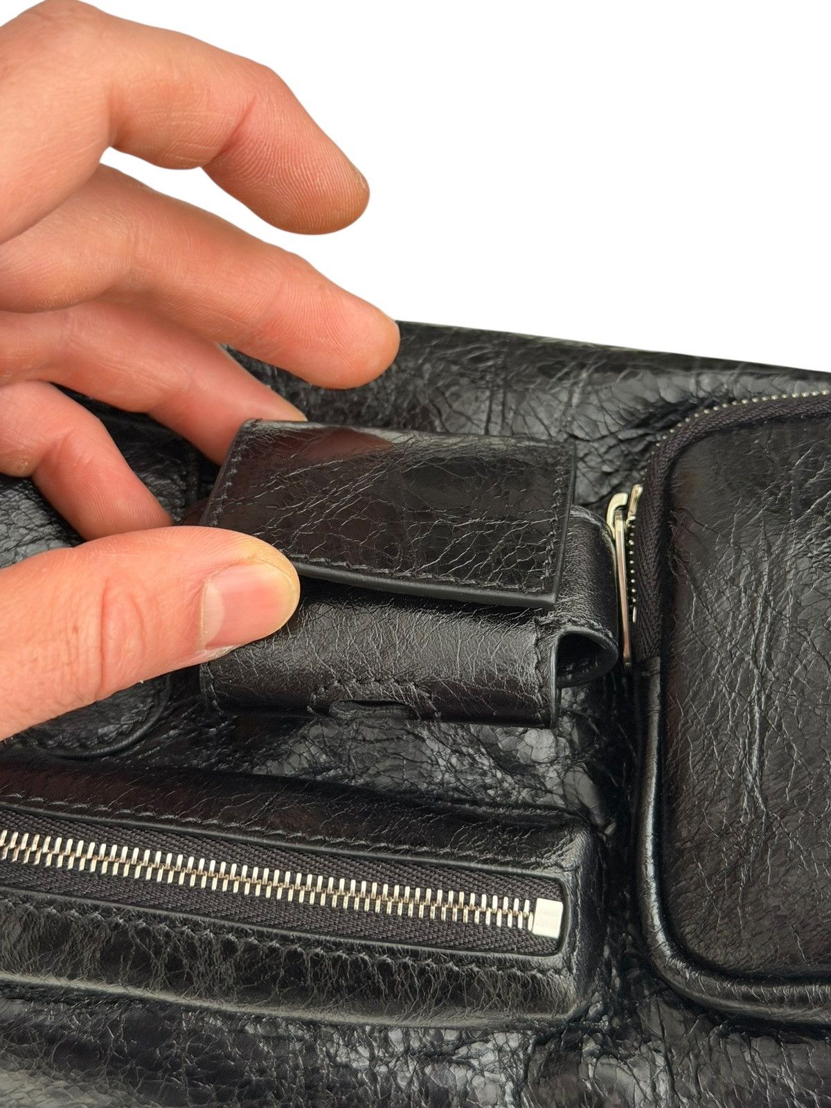 Balenciaga Superbusy Mini XS Black Hobo Bag Size ONE SIZE - 5 Thumbnail