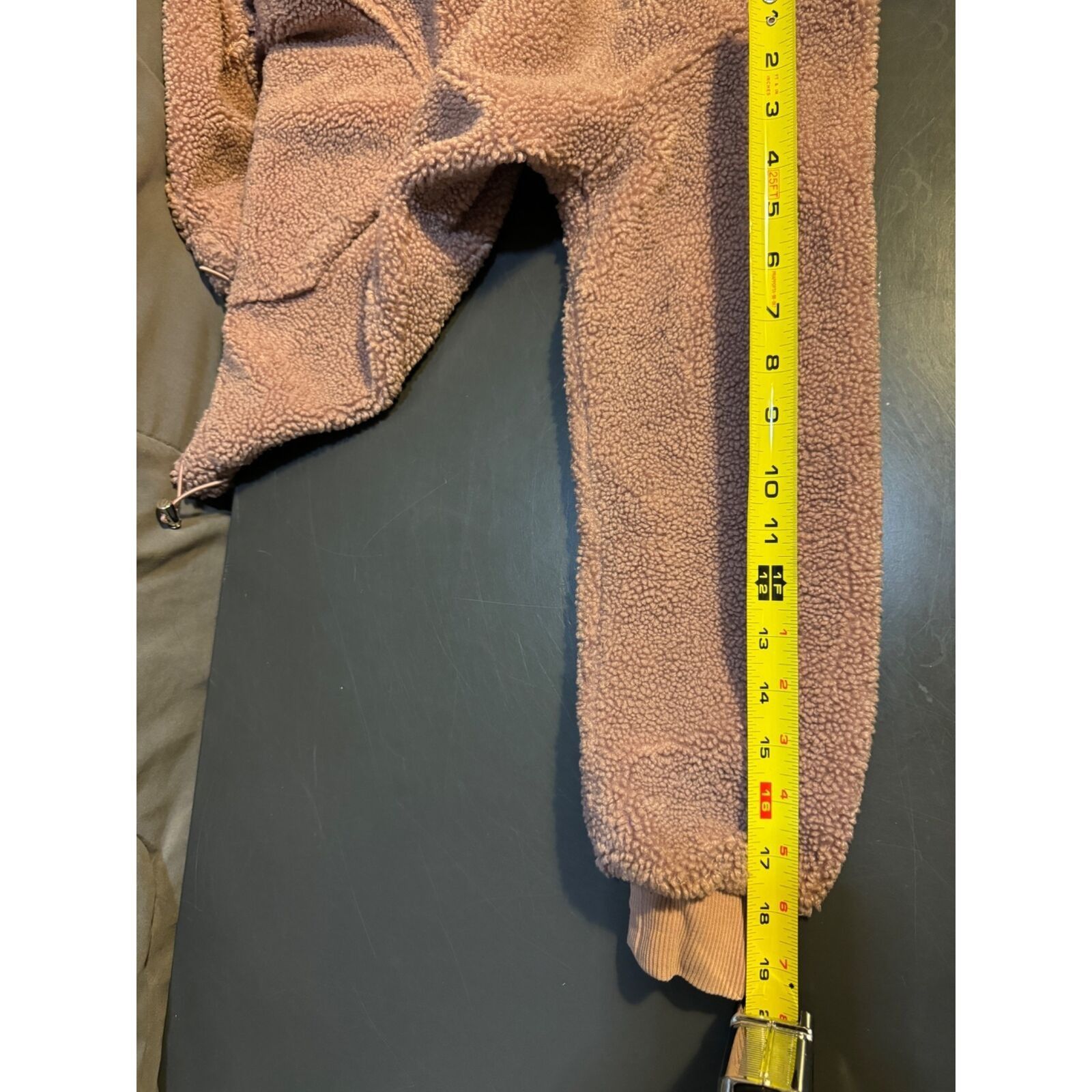 Other Womens Power Sherpa Pullover Hoodie M 100% Polyester Size M / US 6-8 / IT 42-44 - 9 Thumbnail