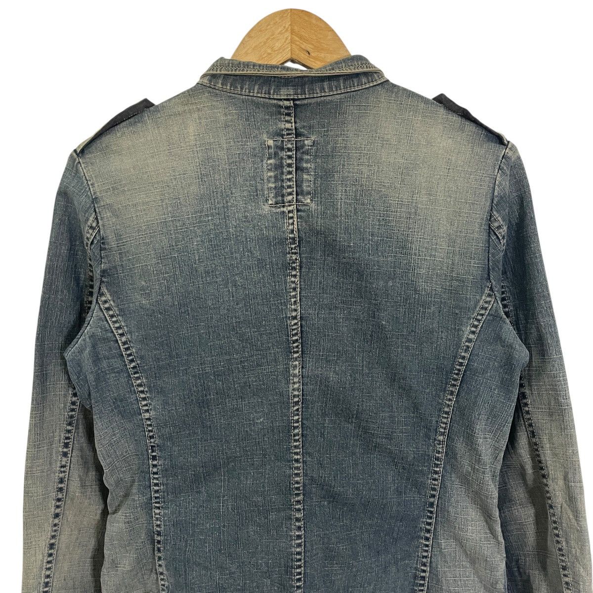 Marithe + Francois Girbaud Vintage Marithe Fancois Girboud Denim Jacket Size M / US 6-8 / IT 42-44 - 10 Thumbnail