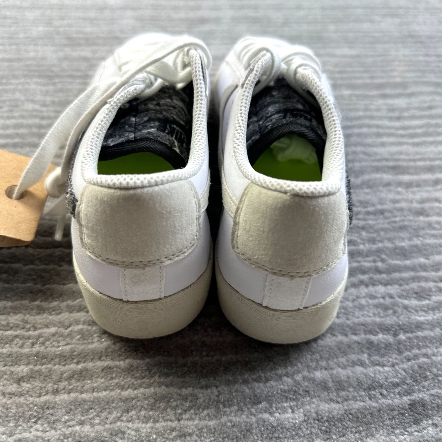 Nike Nike Blazer Low SE Shoe Womens 6 White Black 2021 Recycled Wool Pack Size M / US 6-8 / IT 42-44 - 6 Thumbnail